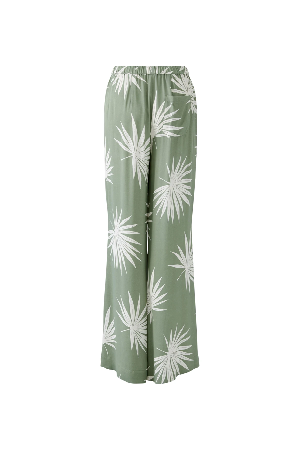  Palm Print Palazzo Pants Gallery