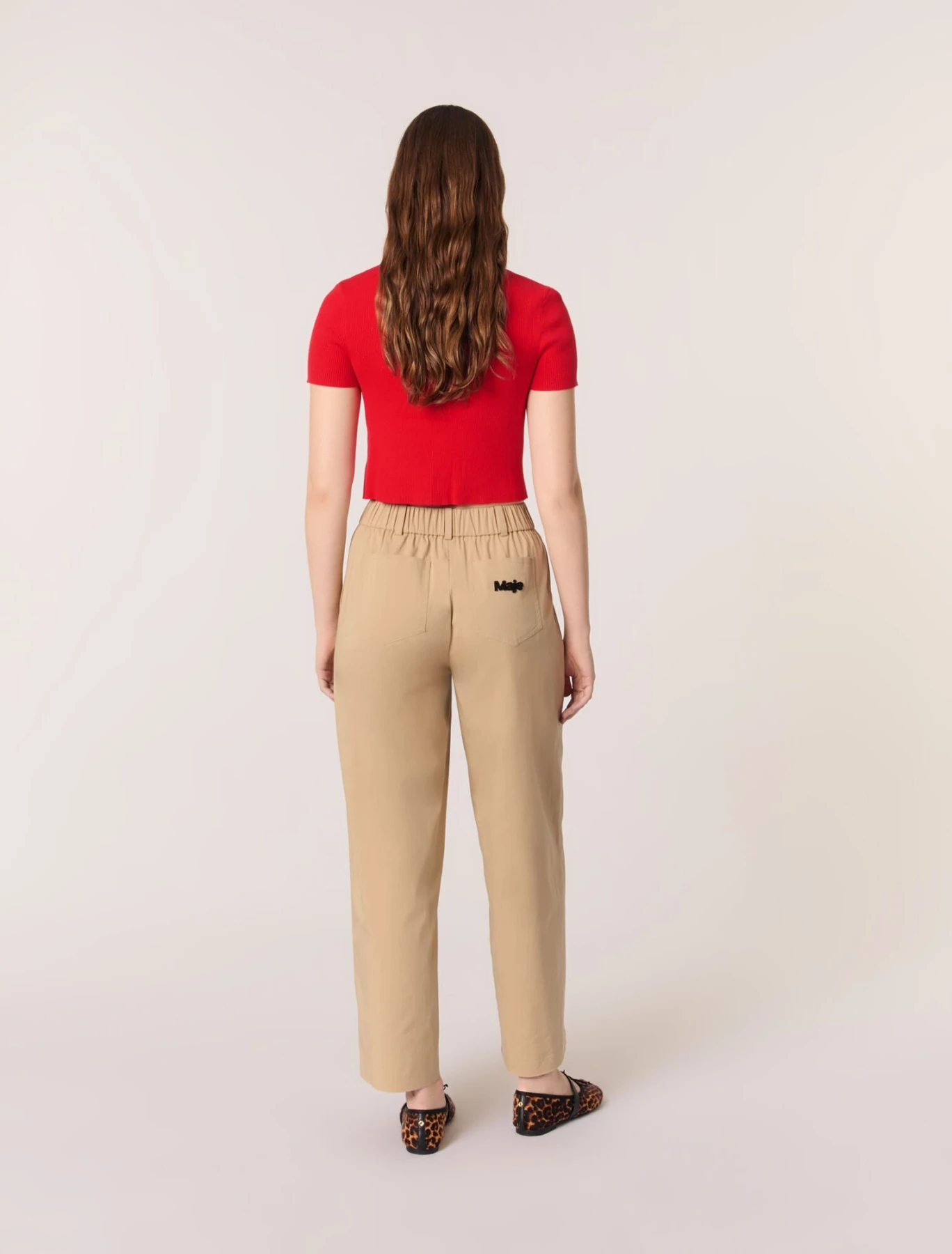 Cropped Cardigan with Gold Buttons Gallery