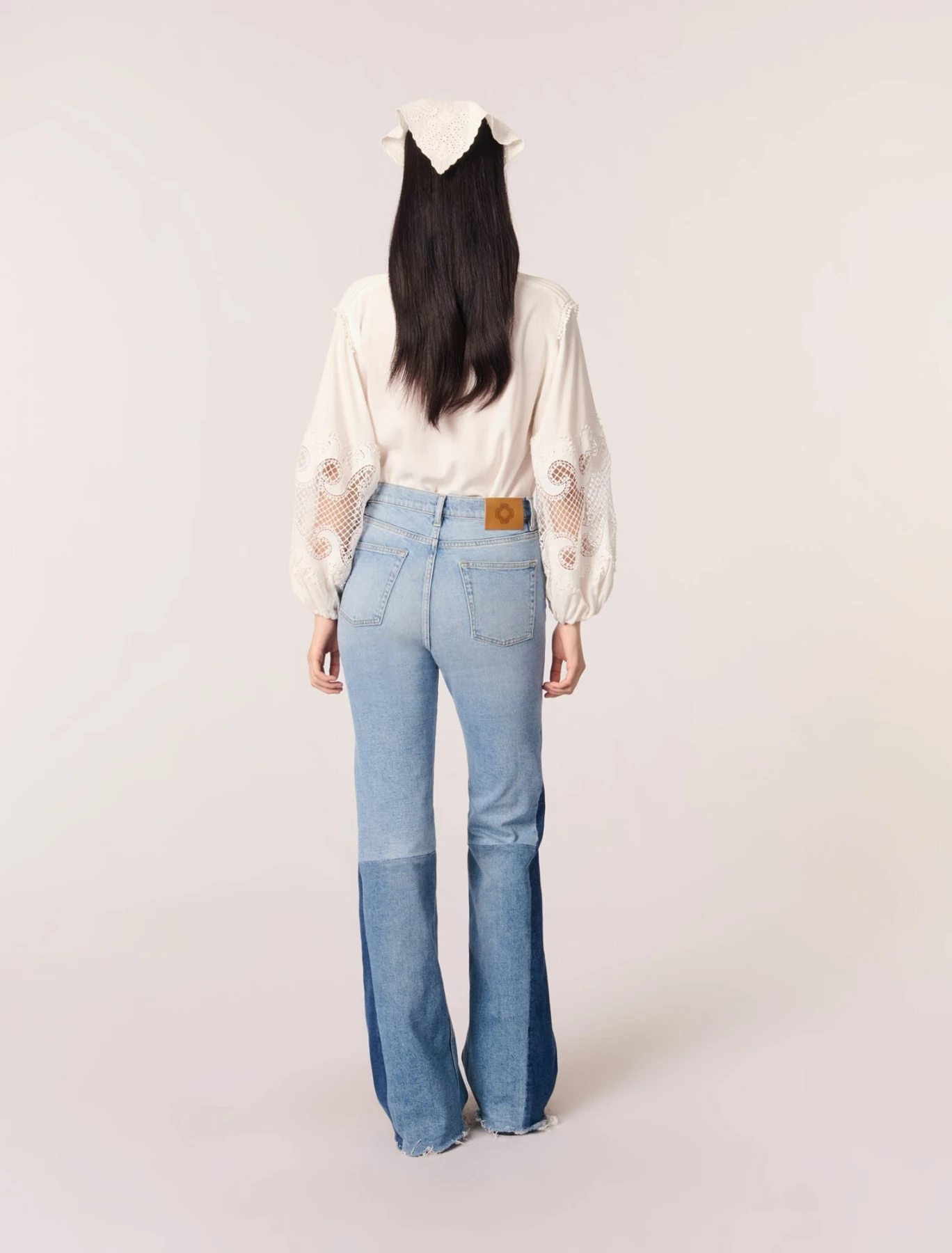 Viscose and linen shirt Gallery
