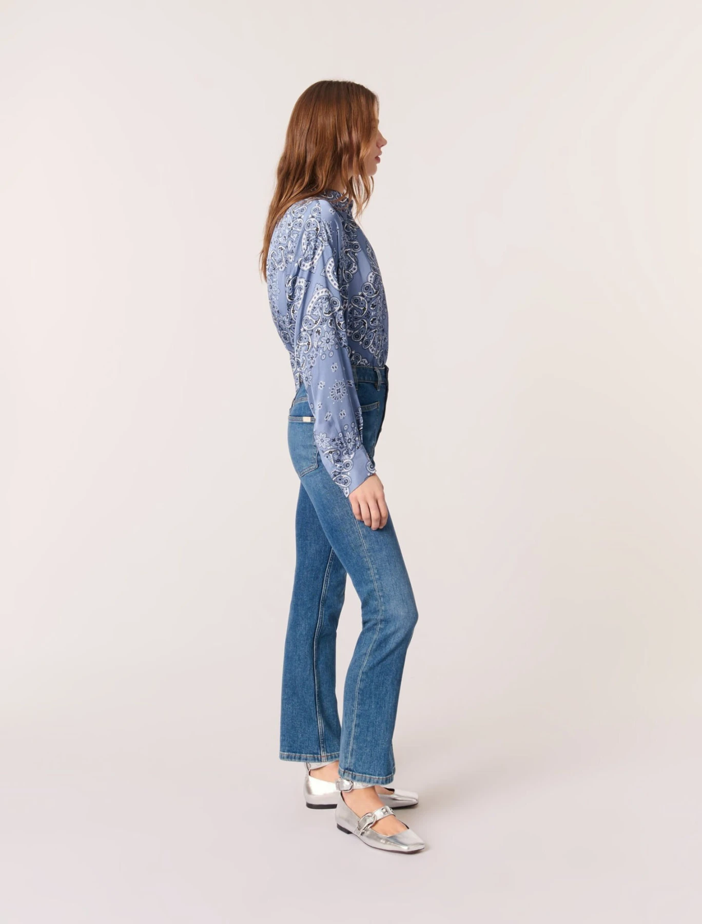 Flowing printed shirt Gallery