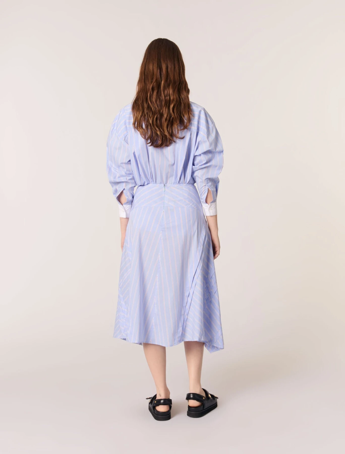 Striped cotton maxi skirt
 Gallery