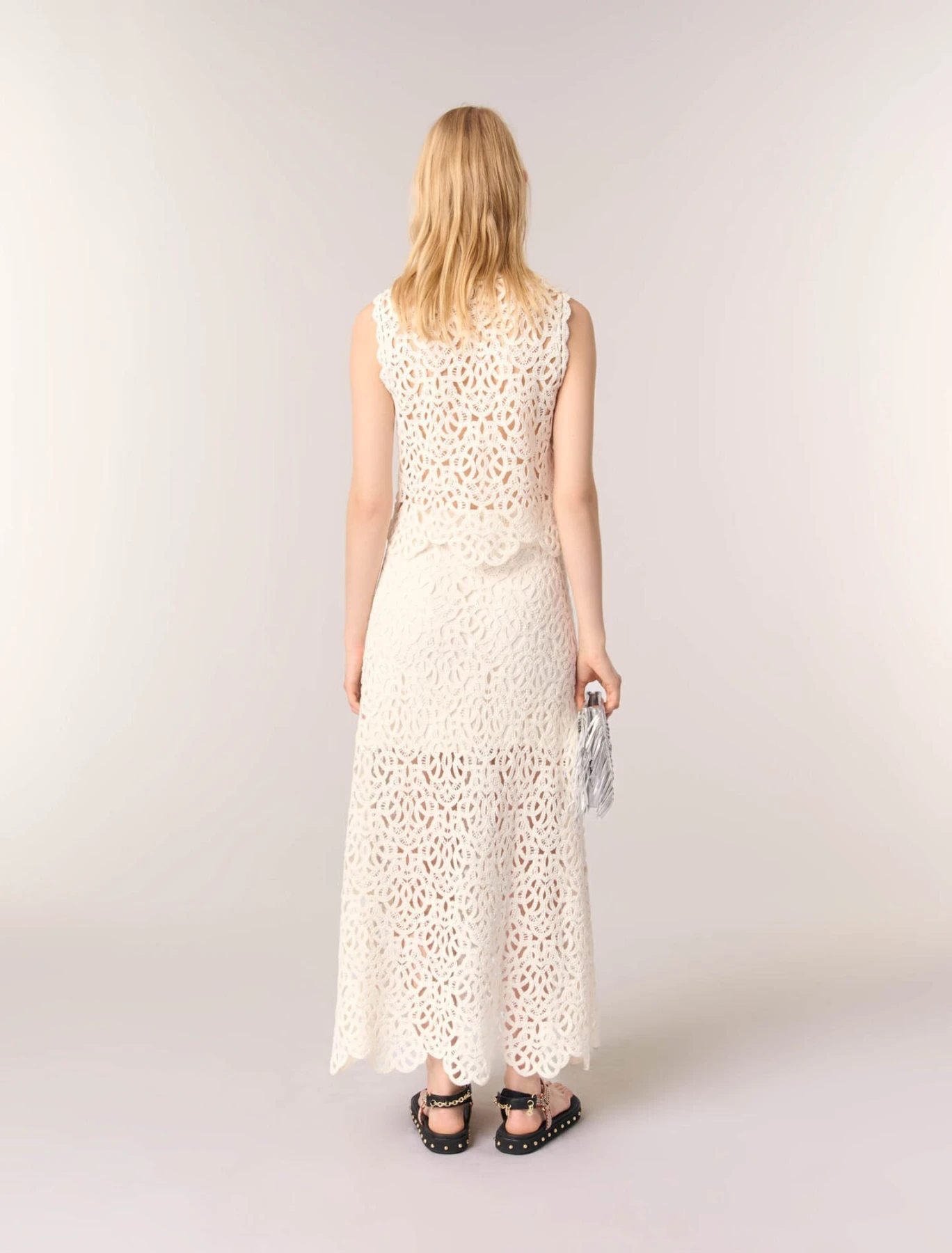 Long crochet skirt
 Gallery