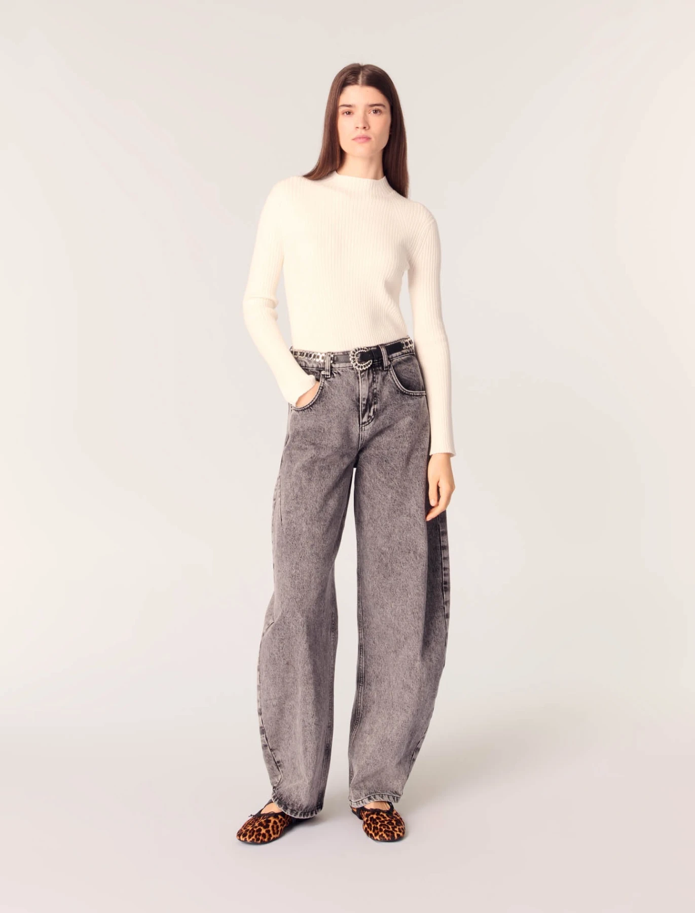 Rib Knit Sweater Gallery