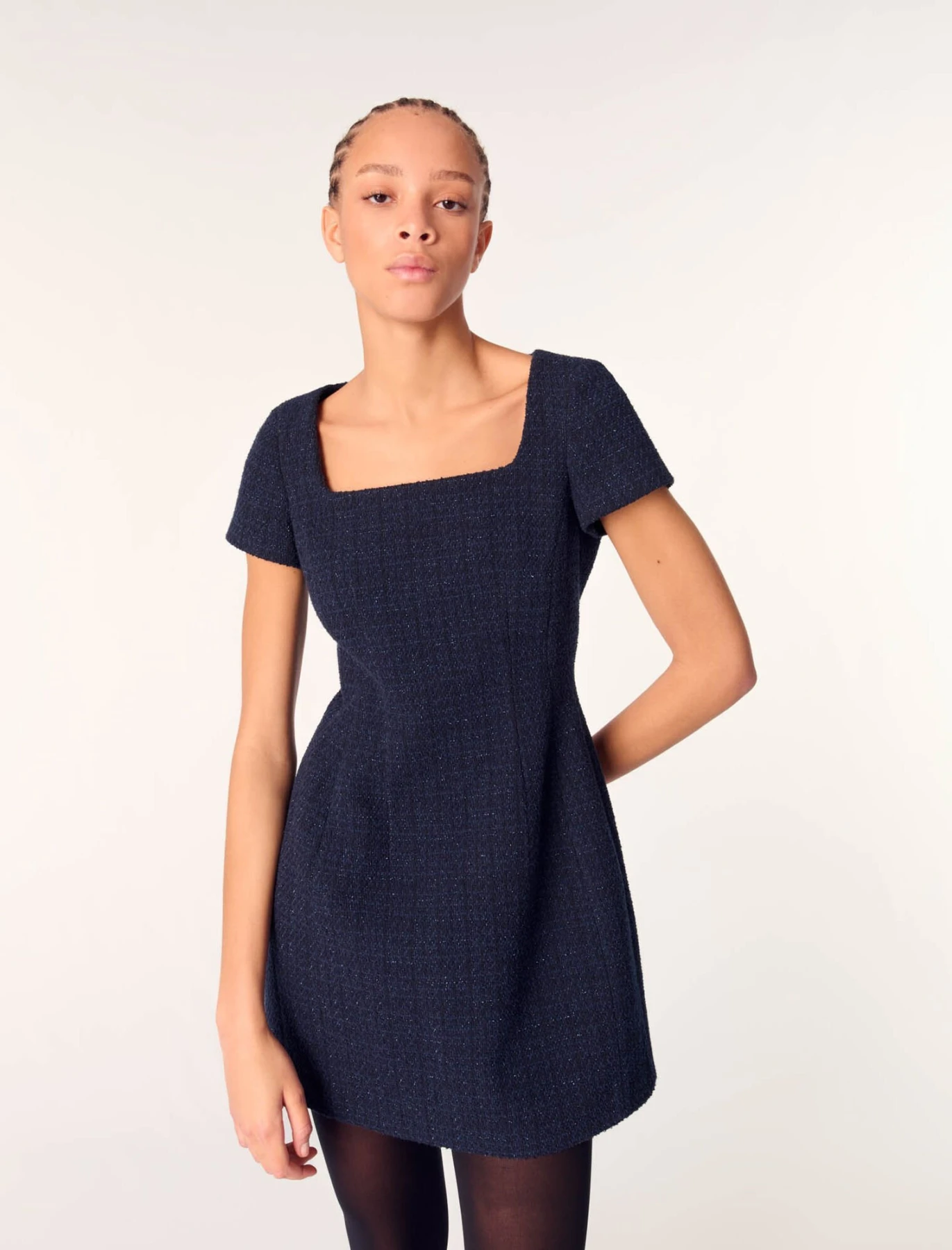 Short tweed dress Gallery