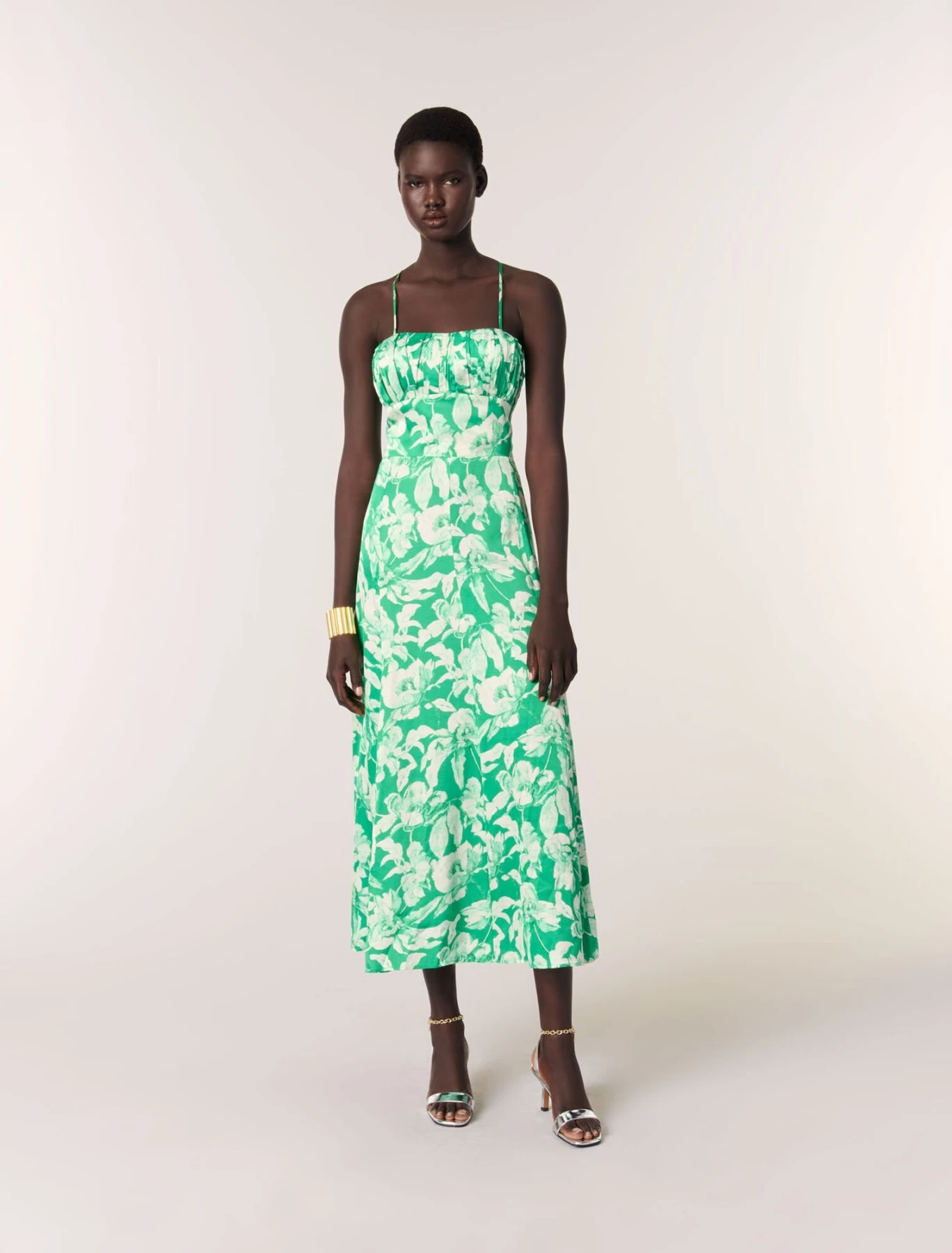 Patterned maxi dress Gallery