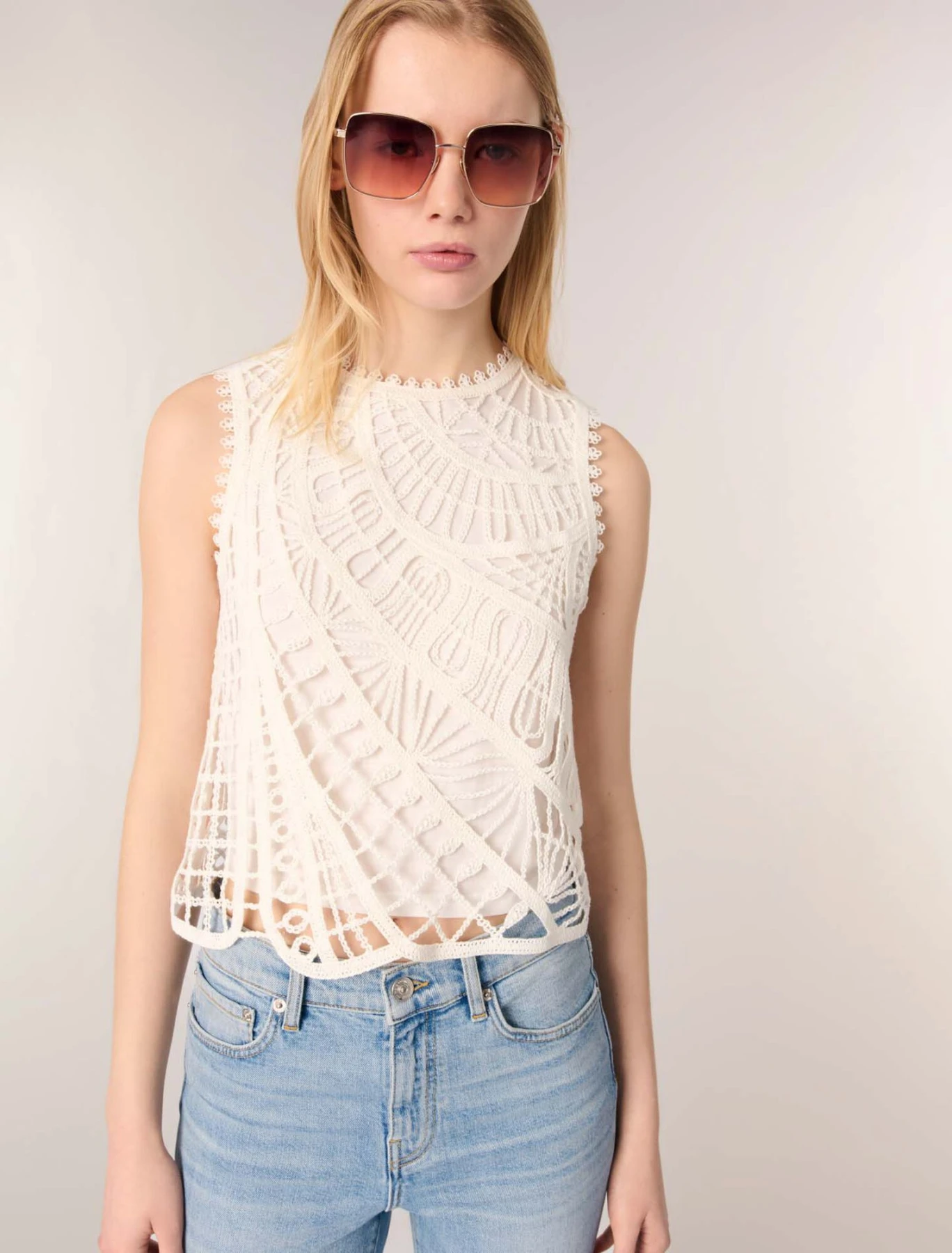 Crochet Knit Top Gallery