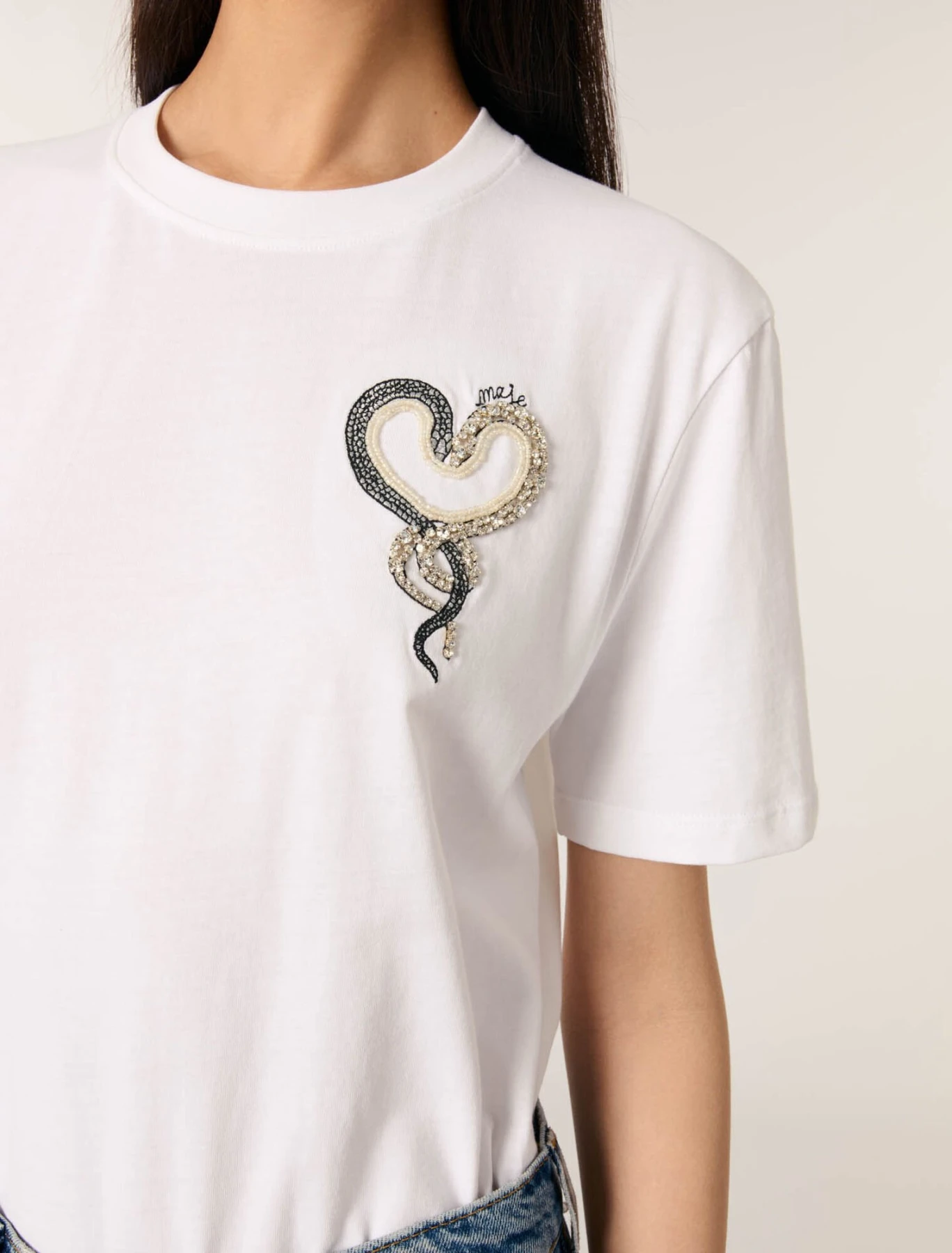  Short Sleeve Embroidered T-shirt Gallery