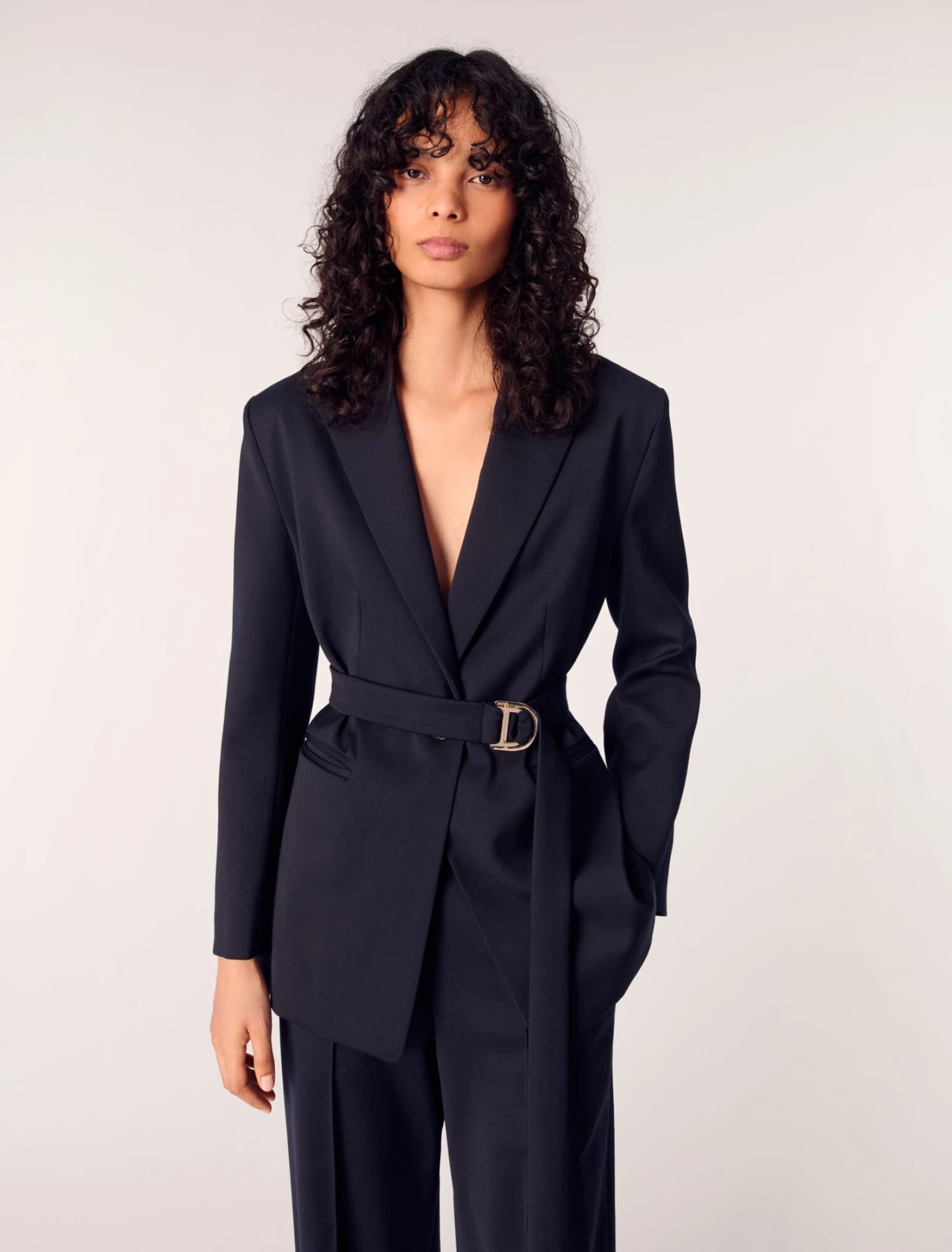 Tailored Jacket With Pleated Back Gallery
