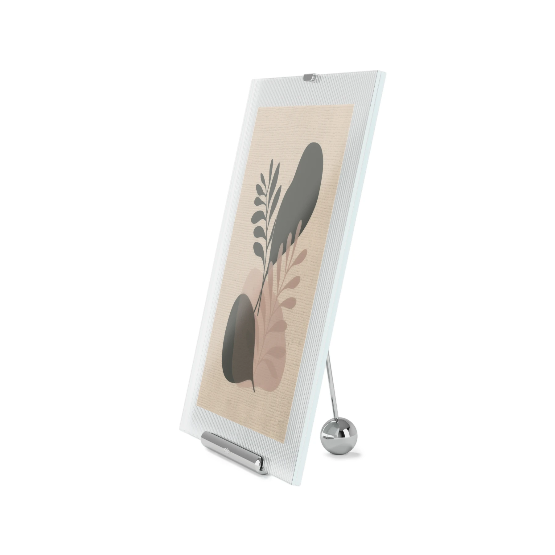 FLUTE PICTURE FRAME 8X10 CHROME Gallery