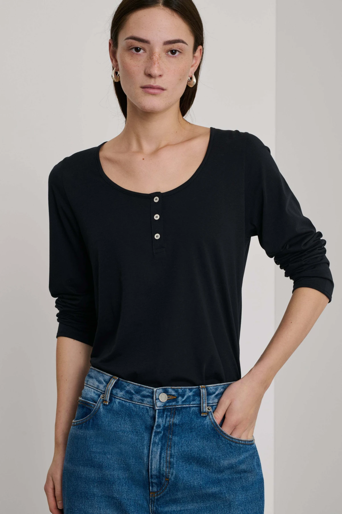 Knitted Long-sleeved Top  Gallery