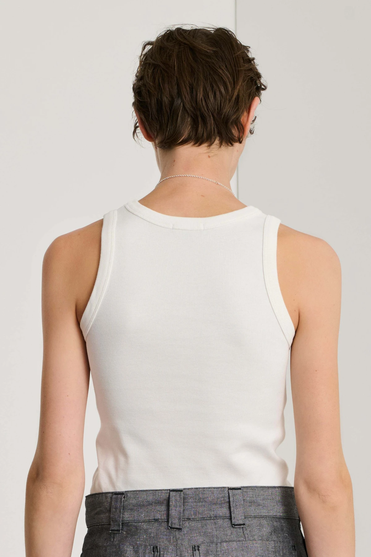 Ribbed tank top Gallery