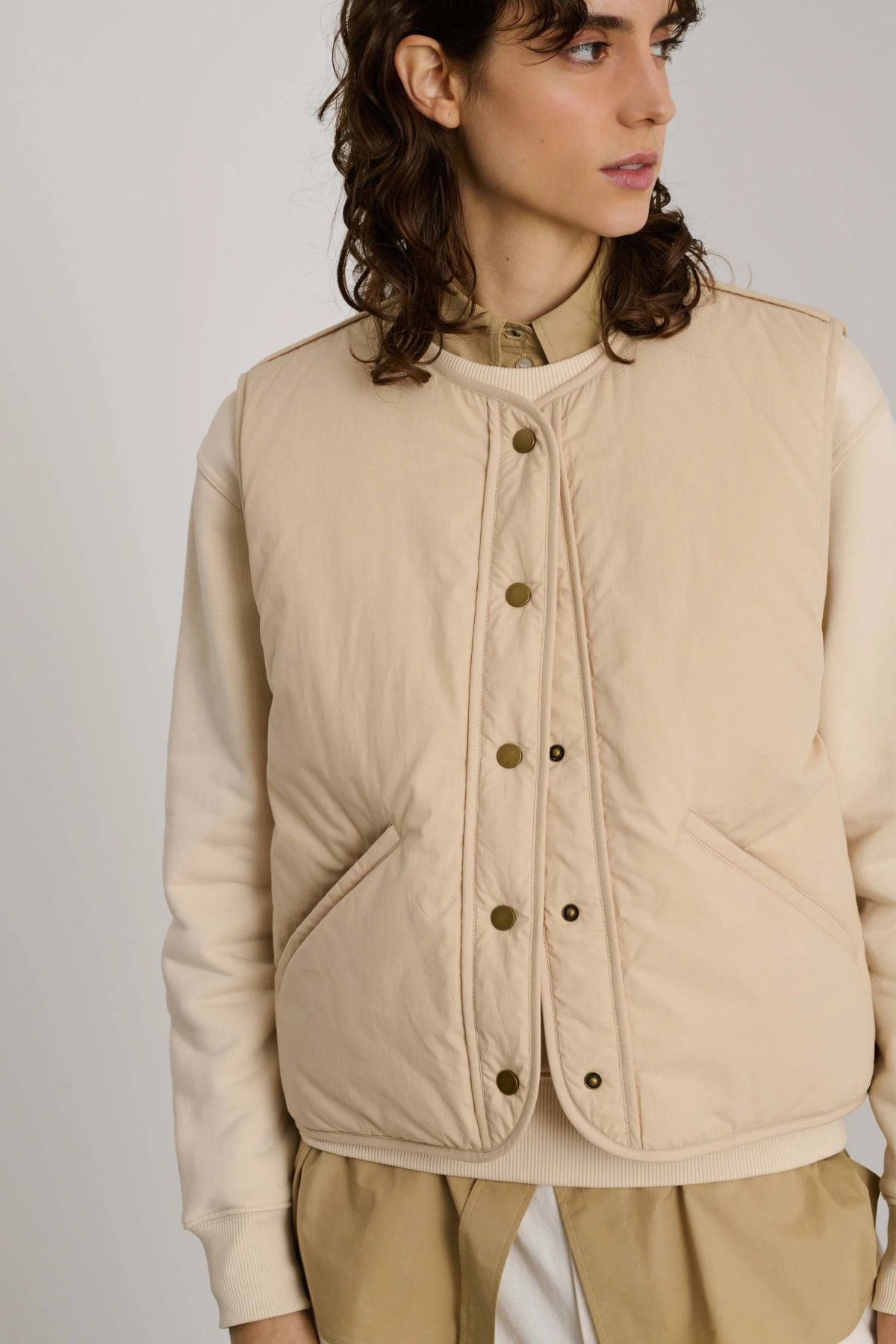  sleeveless cotton waistcoat Gallery