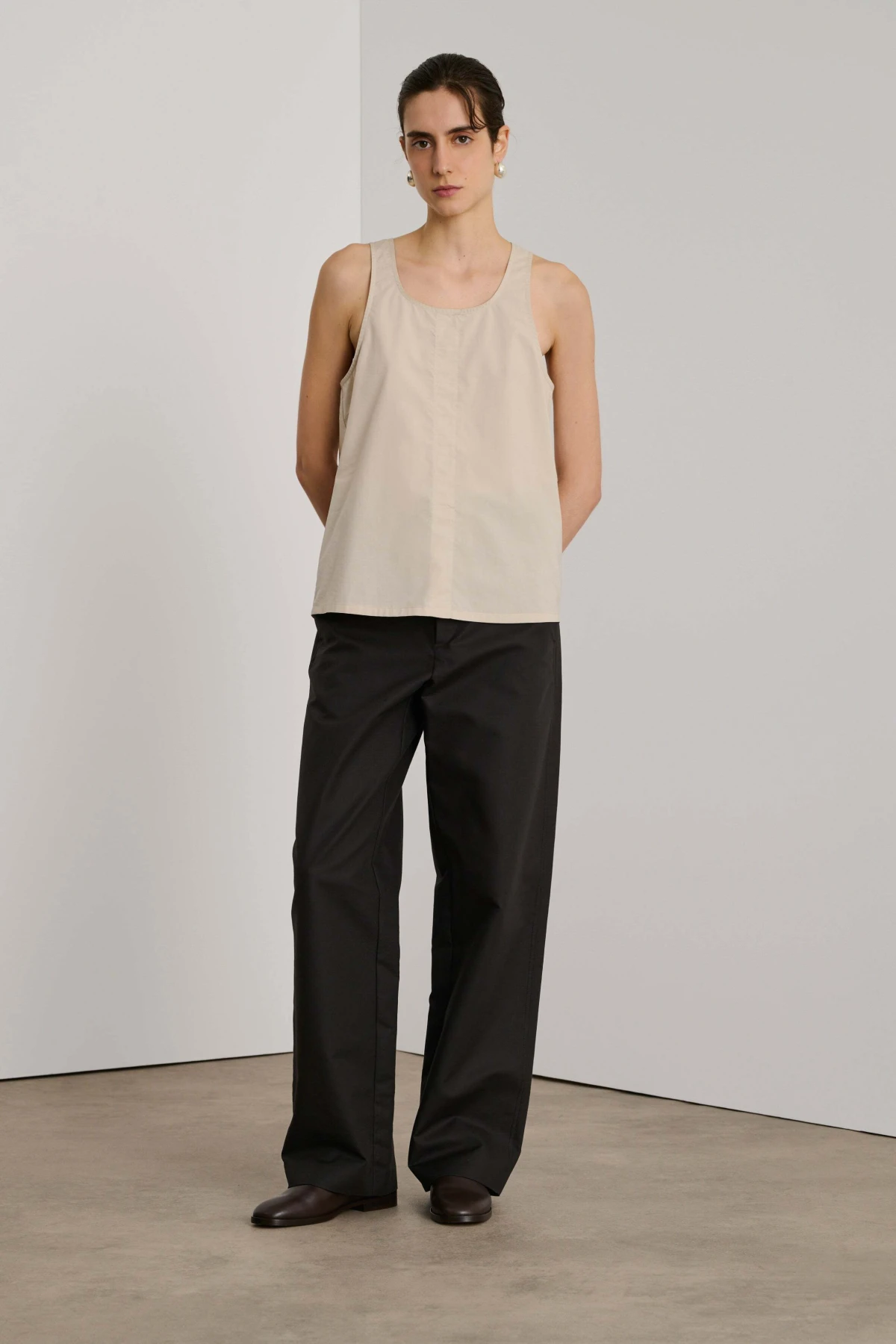 lightweight cotton poplin tank top Gallery