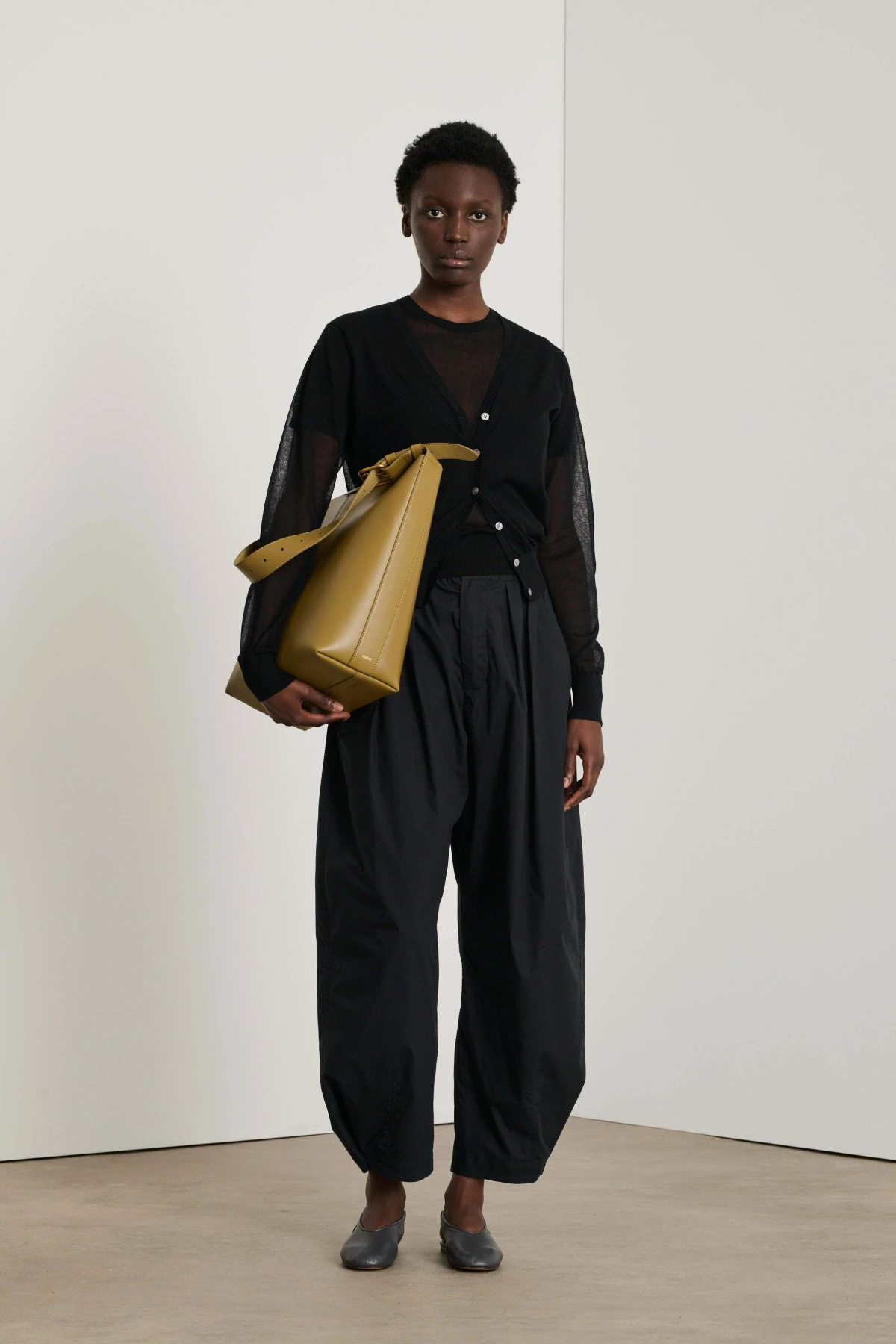 Loose fit cotton TRousers Gallery