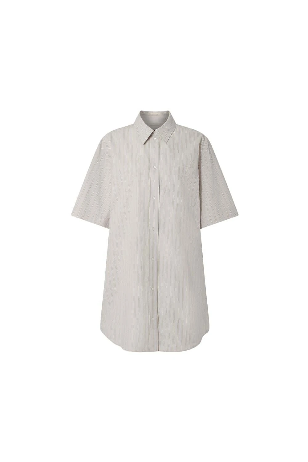  Loose fit short shirt dress Gallery
