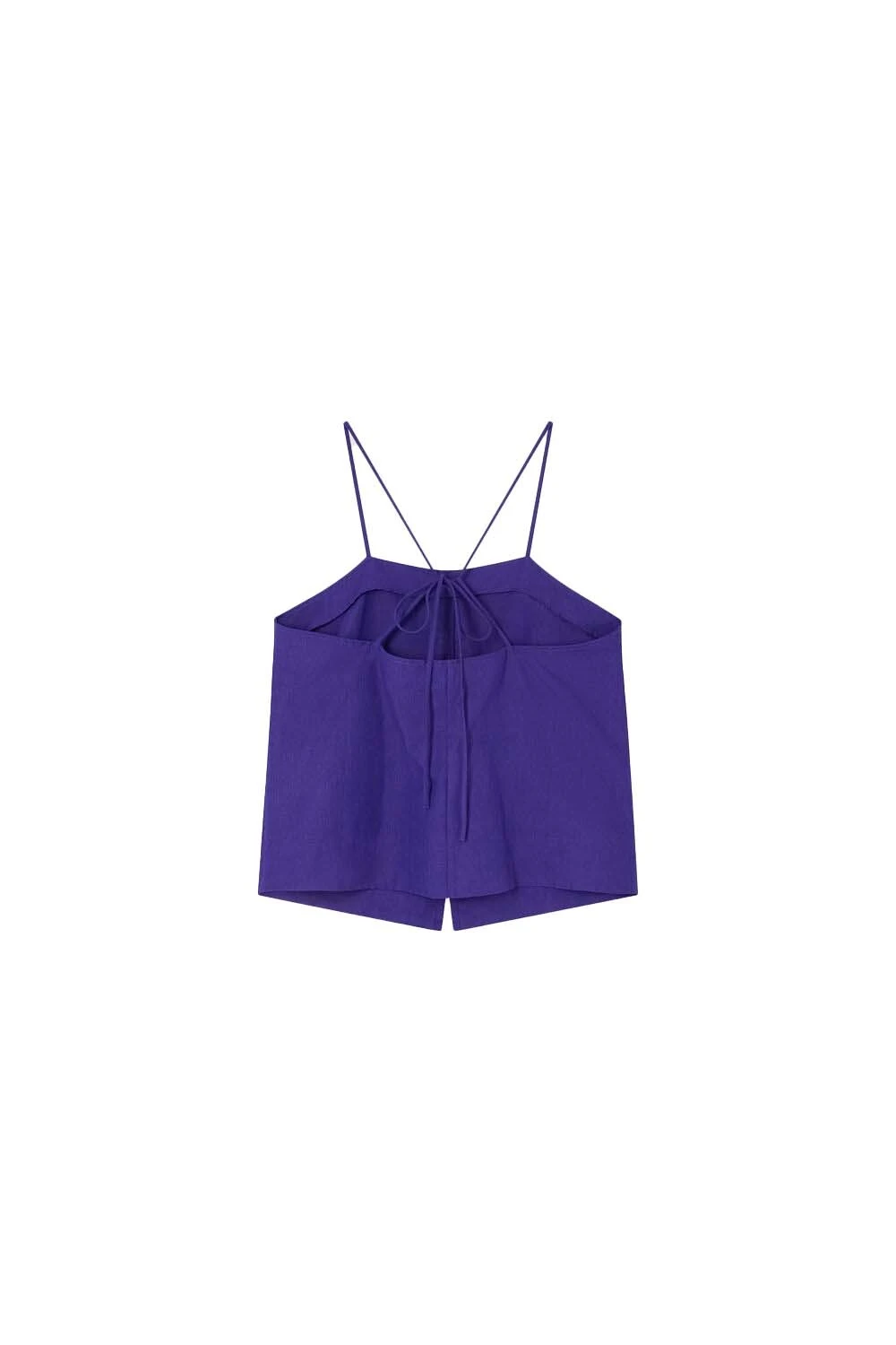 spaghetti strap Square neckline top Gallery