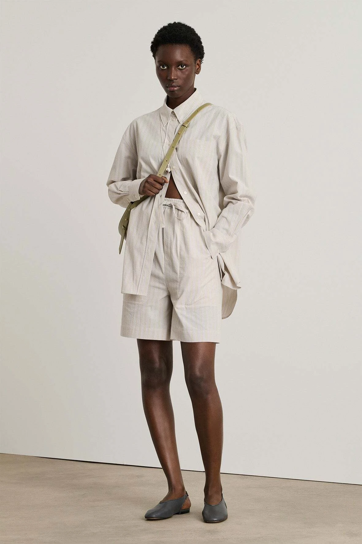 striped poplin shirt Gallery