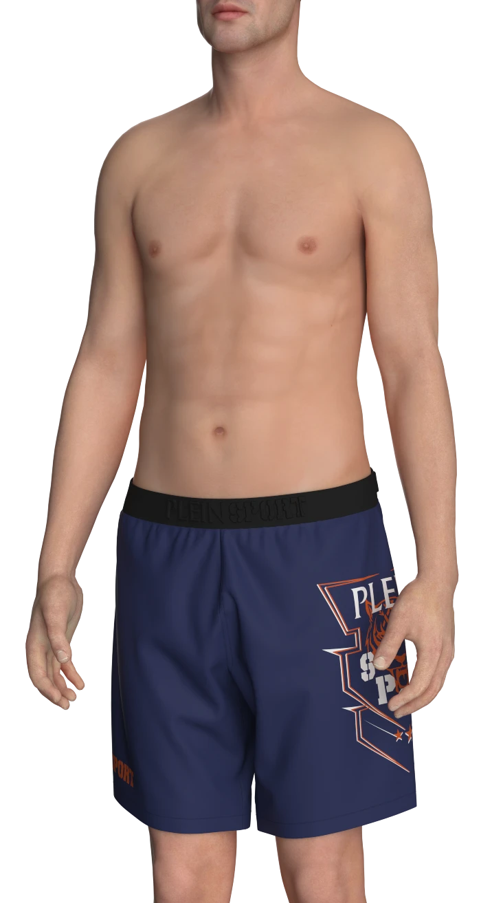 Regular Fit Swimshort with Graphic Print Gallery