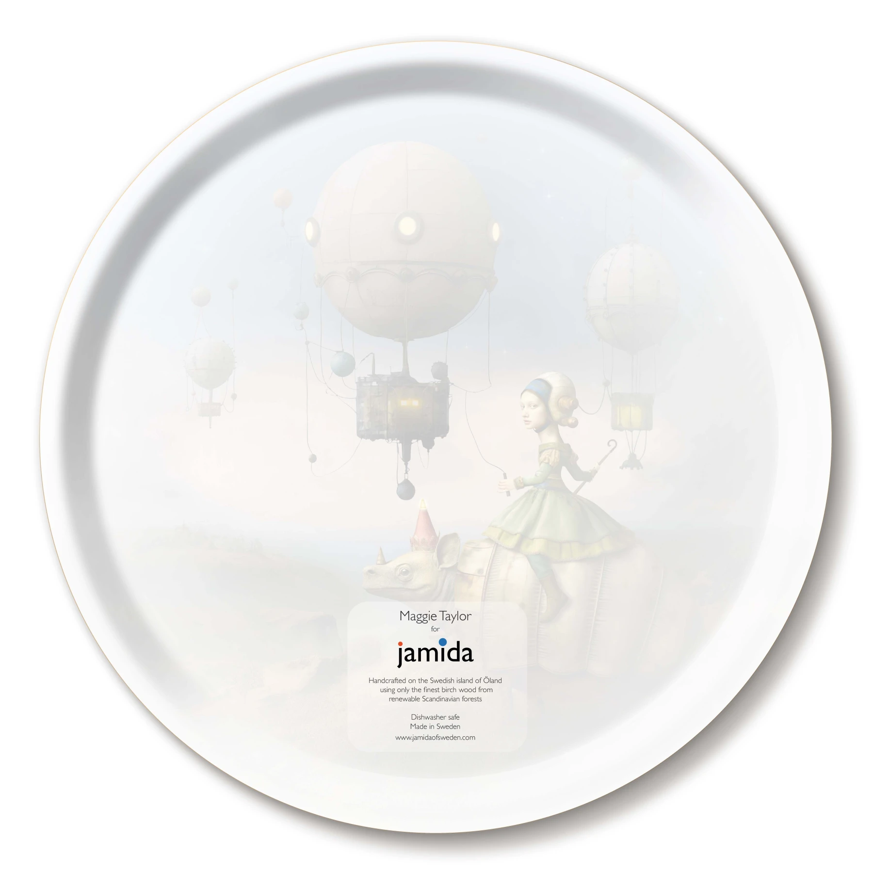 Tray Ø 39cm Brave new world Gallery