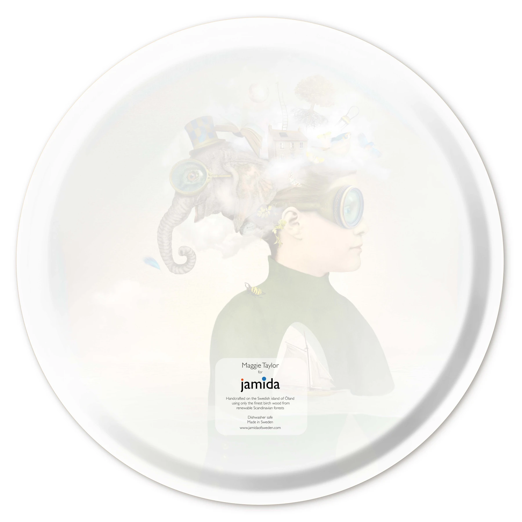 Tray Ø 46cm The day sailor Gallery