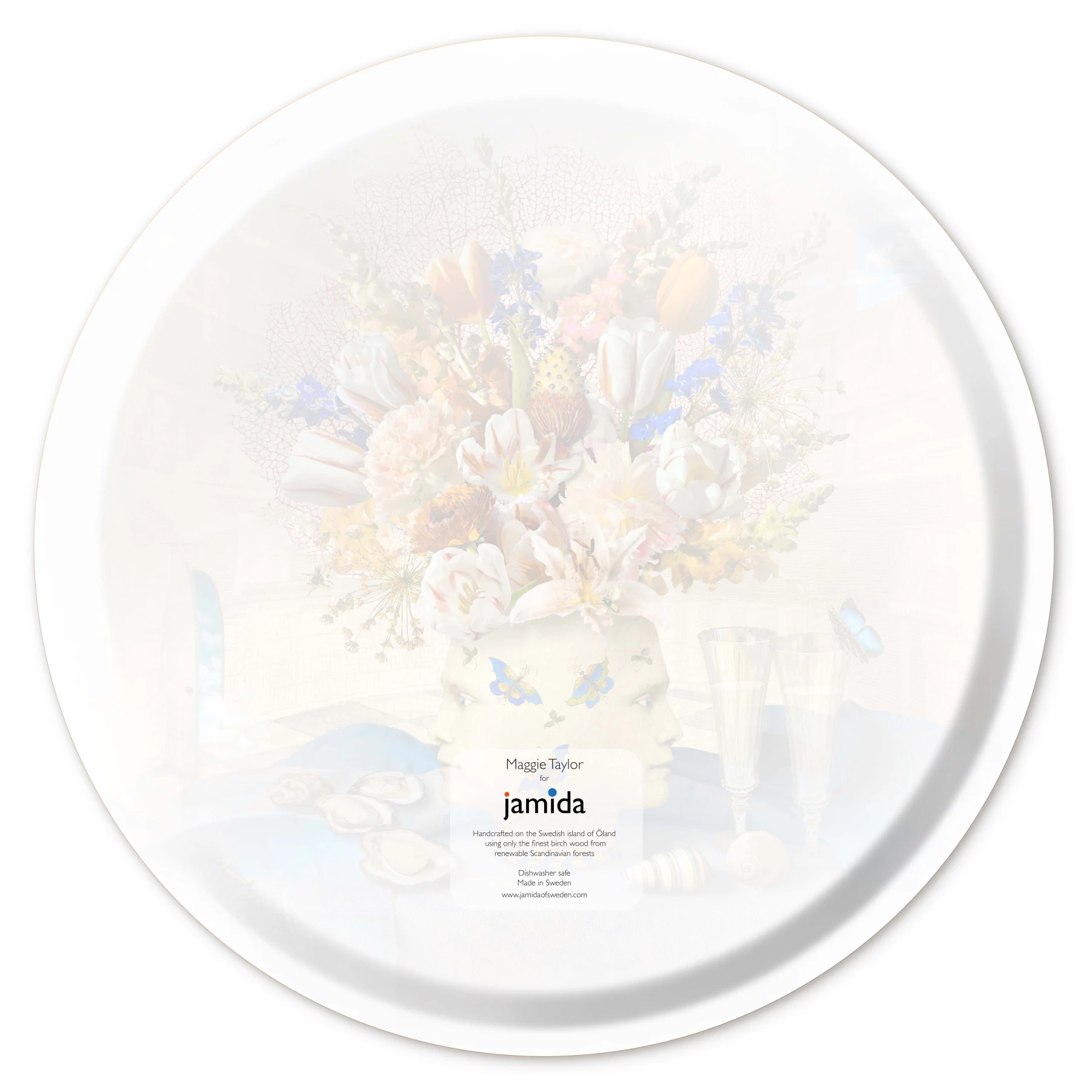 Tray Ø 46cm The philosopher´s study Gallery