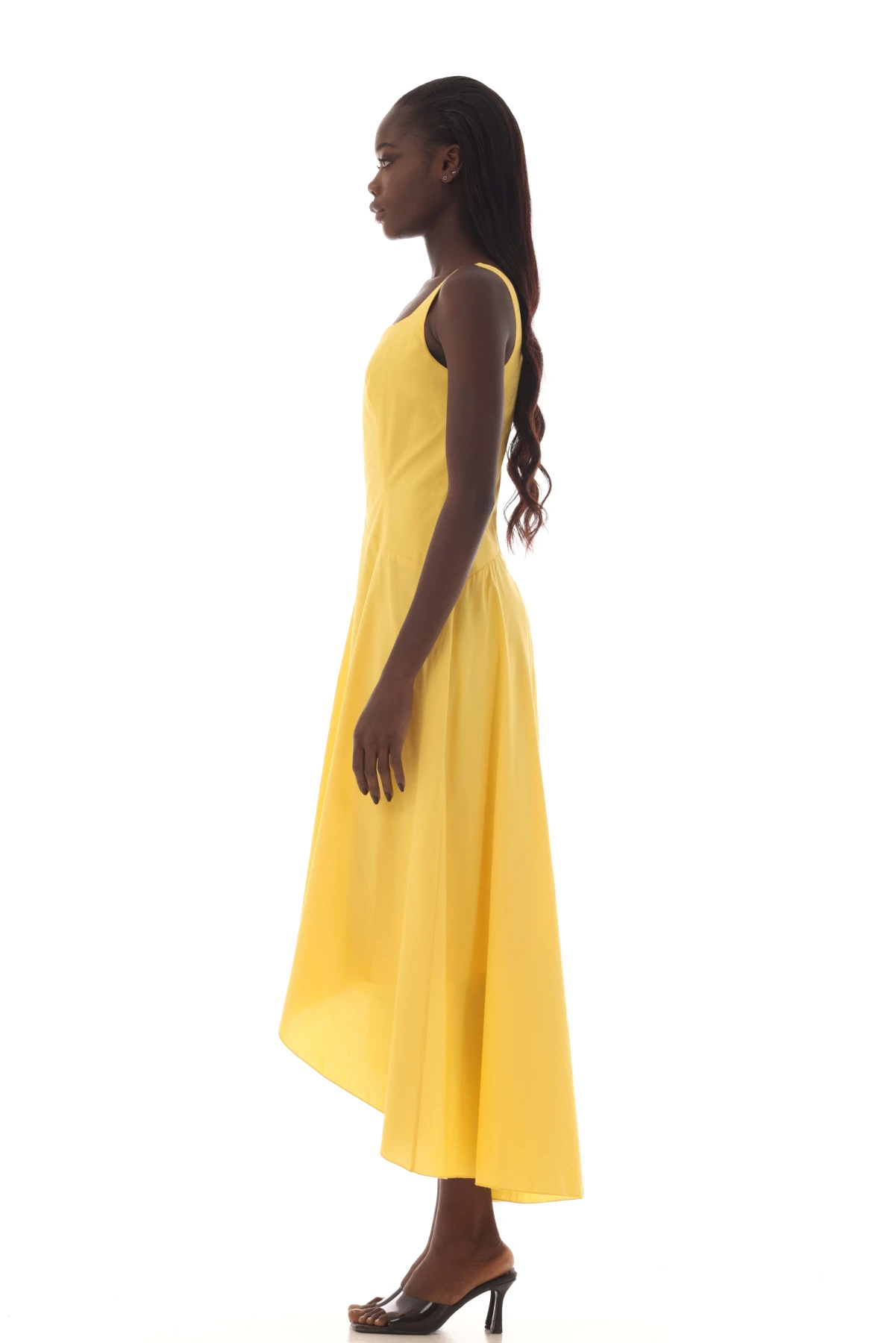 asymmetrical dress with a sweetheart neckline Gallery