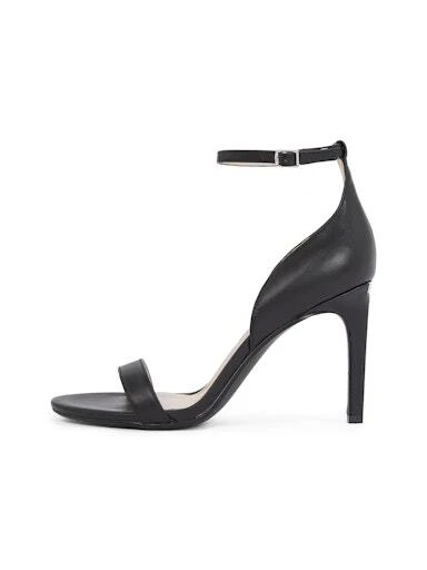 Leather Heeled Sandals - 9 Cm Gallery