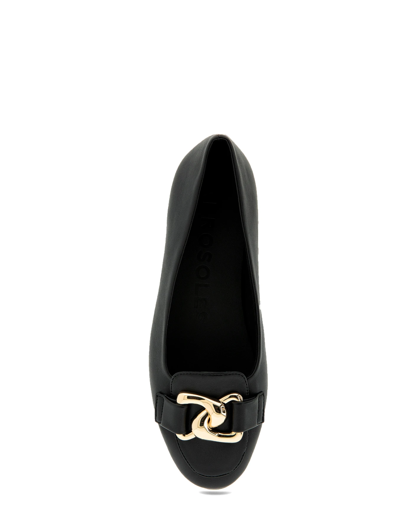 Leather Ballerinas with Buckle Gallery