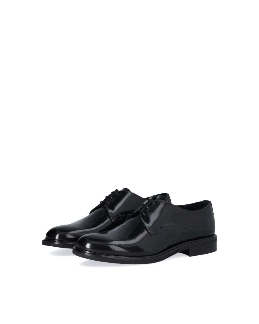 Leather lace-up Derby shoes Gallery