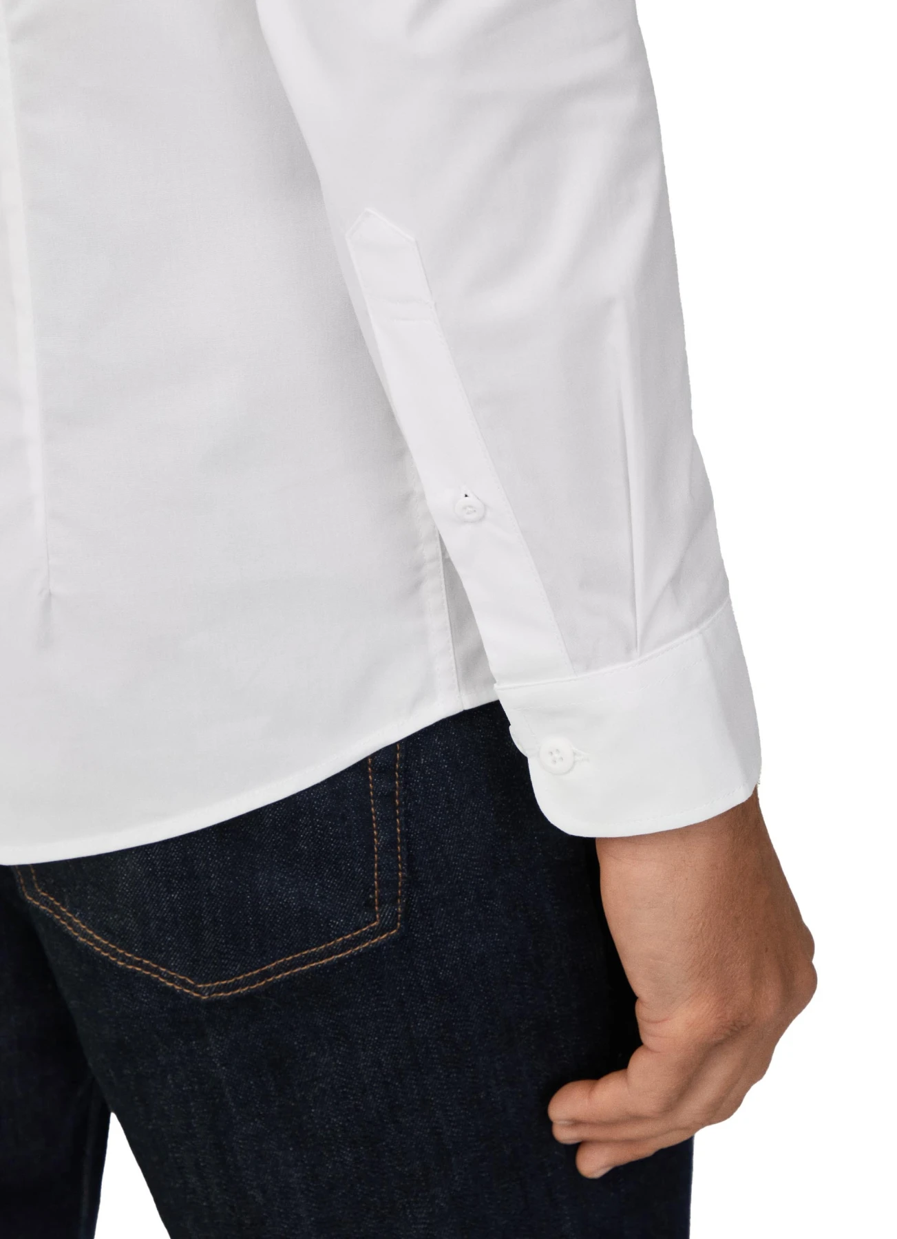 Tailored Fit Tape Placket Shirt Gallery