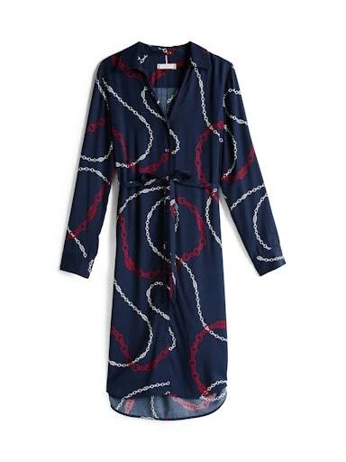 Soft Viscose Long Sleeve Shirt Dress Gallery
