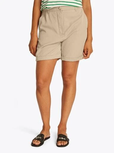 Cotton Blend Chino Shorts Gallery