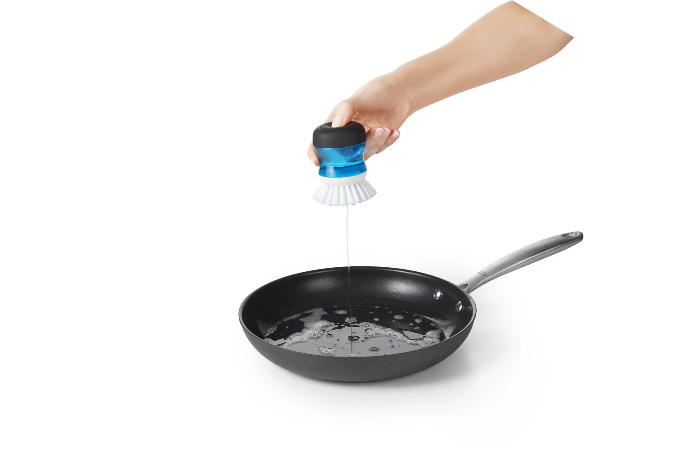 SOAP DISPENSING PALM BRUSH Gallery