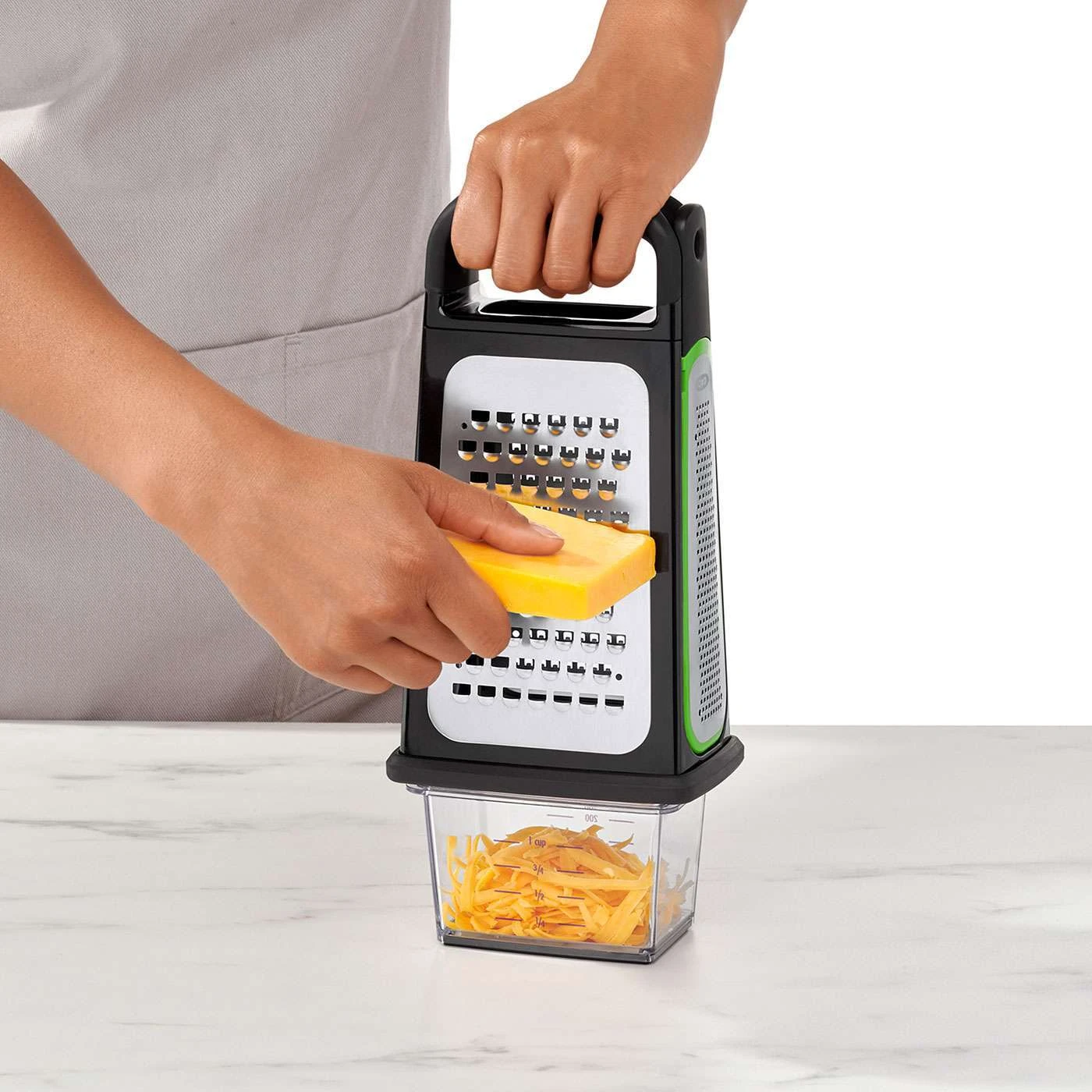 BOX GRATER WITH REMOVABLE ZESTER Gallery