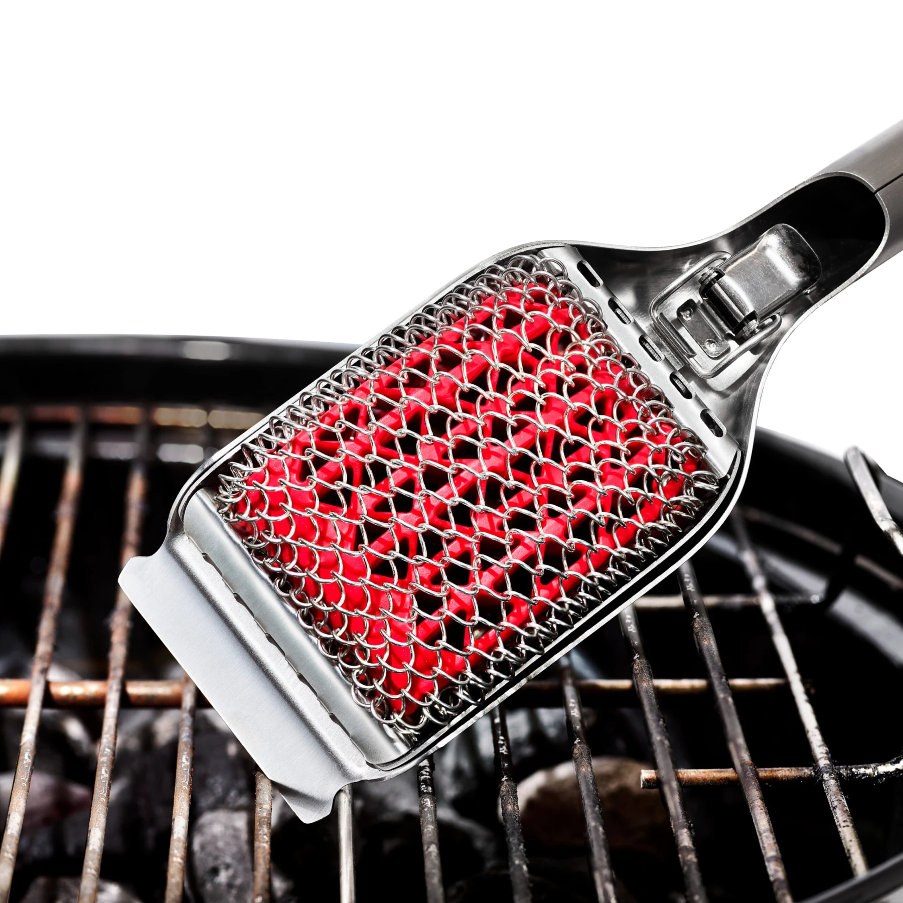 COILED GRILL BRUSH WITH REPLACEABLE HEAD Gallery