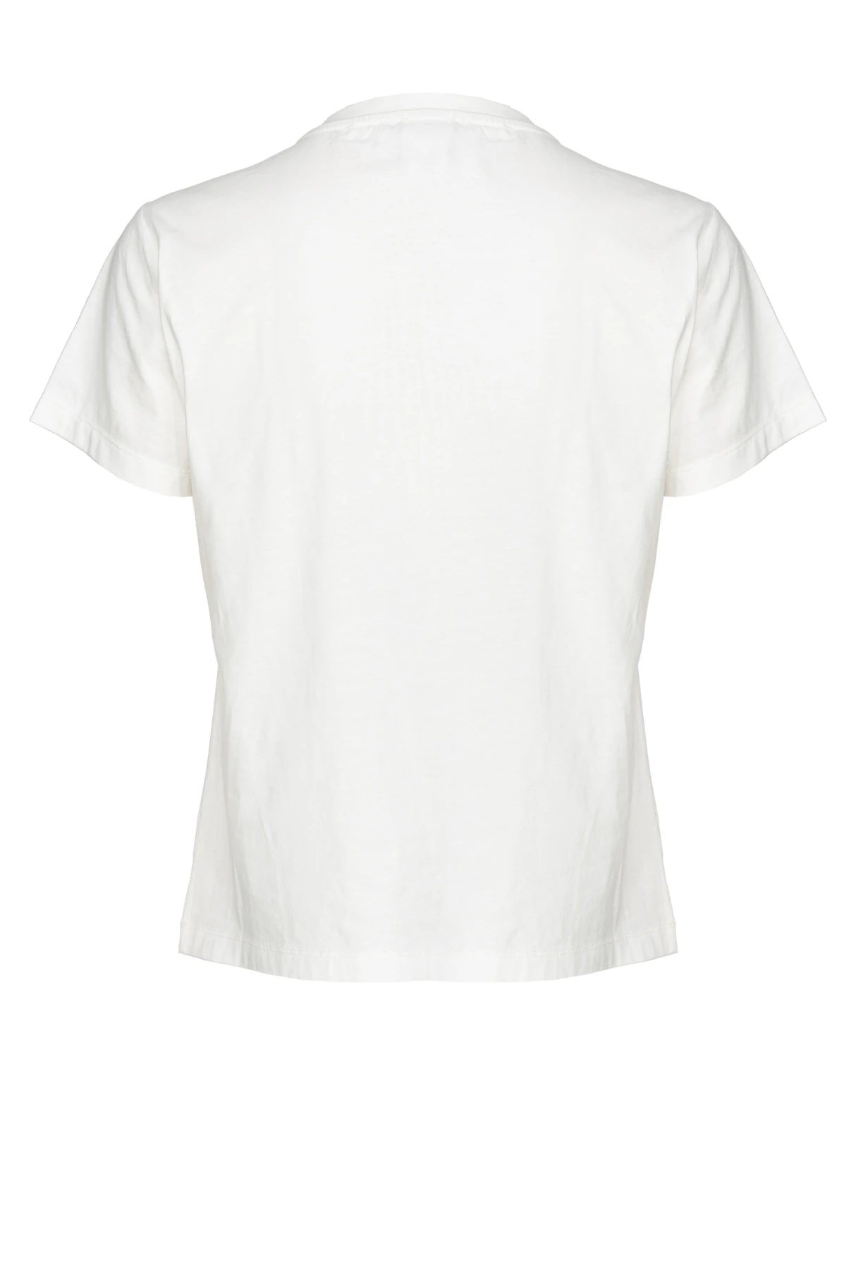T-shirt with crystal-embroidered Love Birds logo Gallery