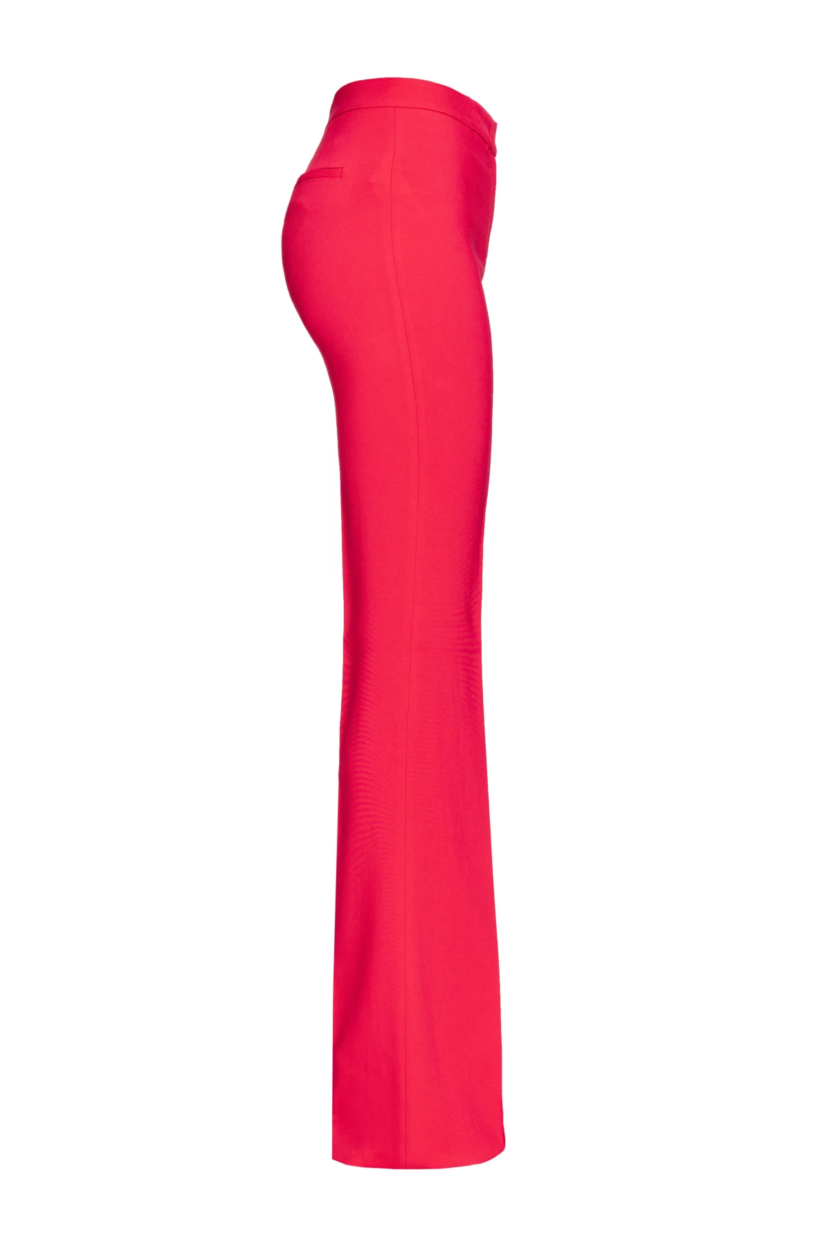 flared trousers in technical cady Gallery