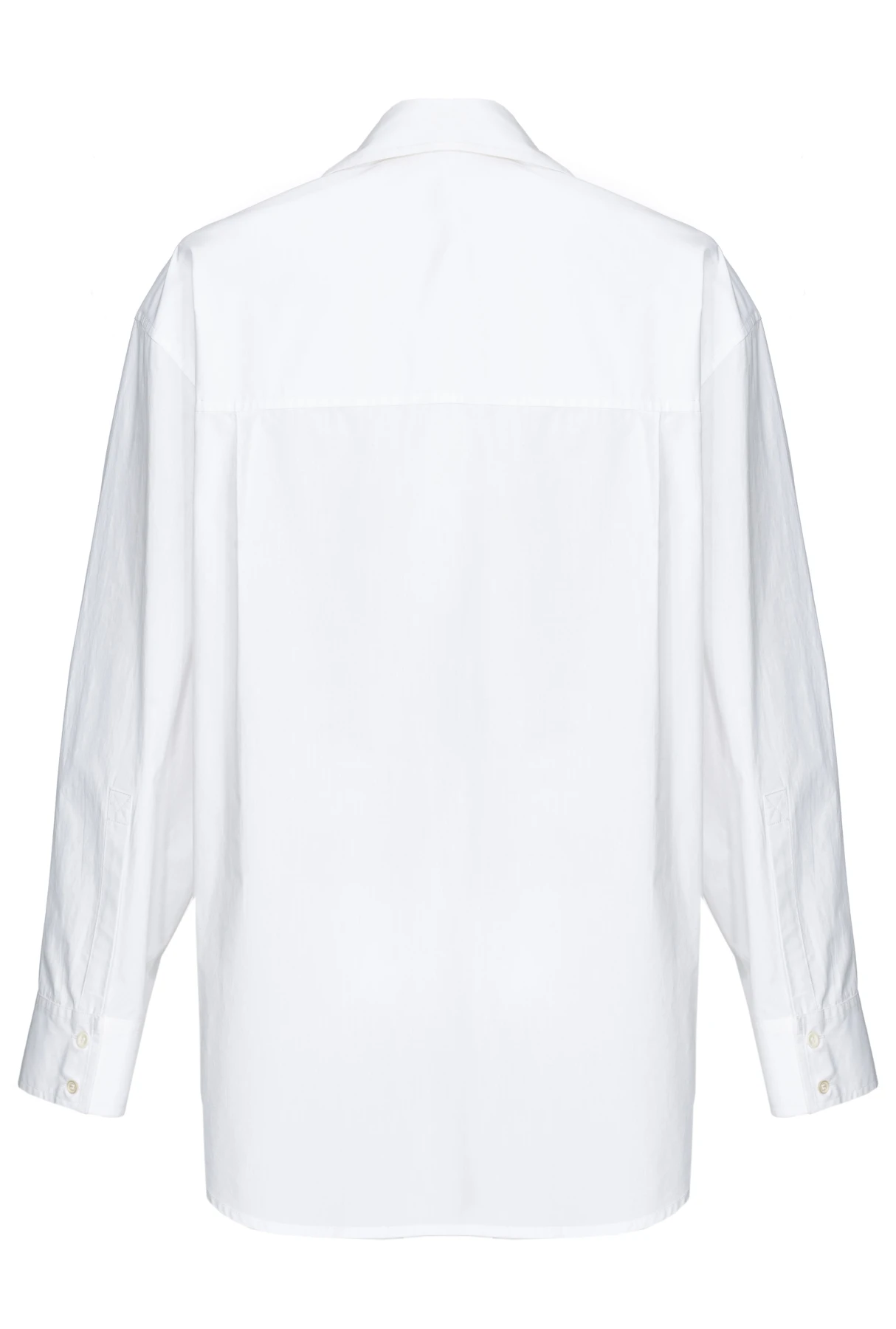 
V-neck white shirt with rhinestones Gallery