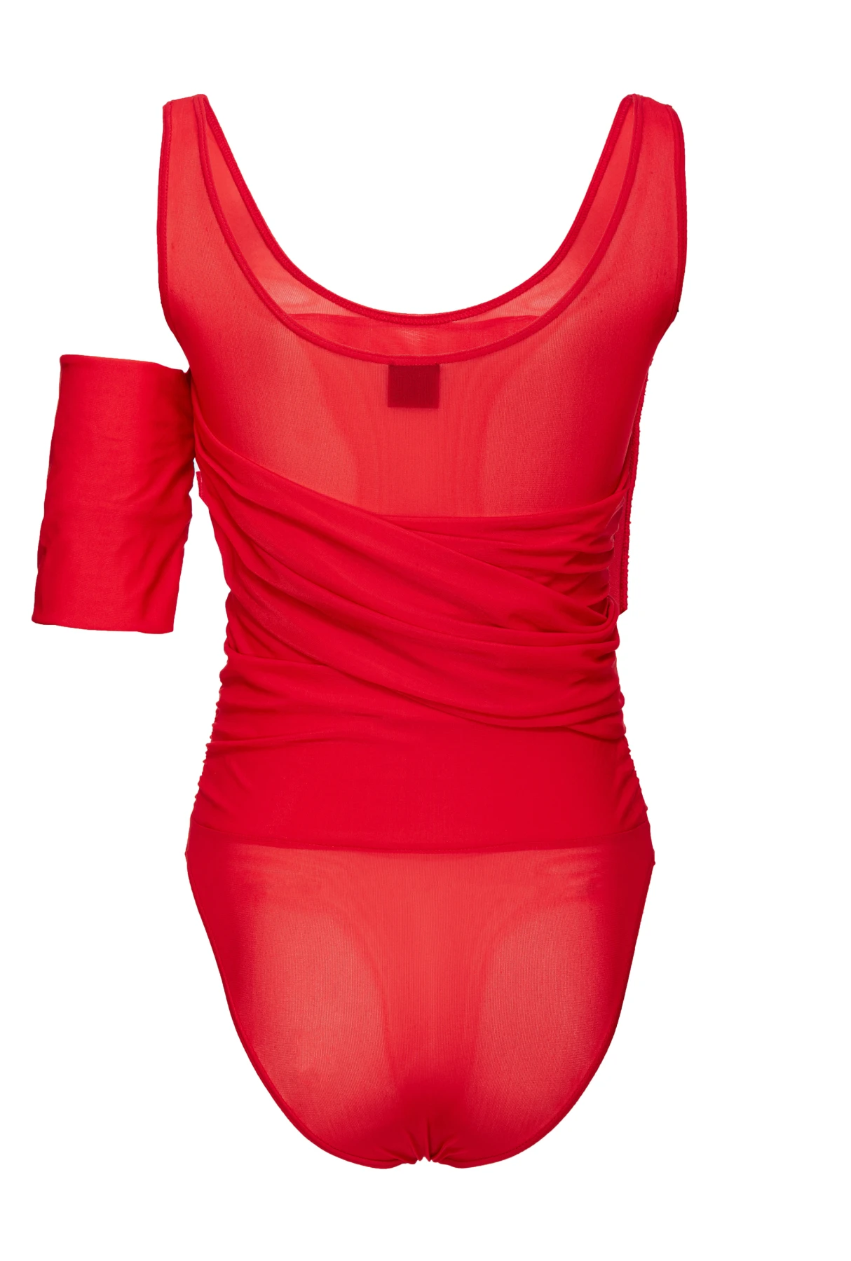 
Open-shoulder jersey bodysuit Gallery