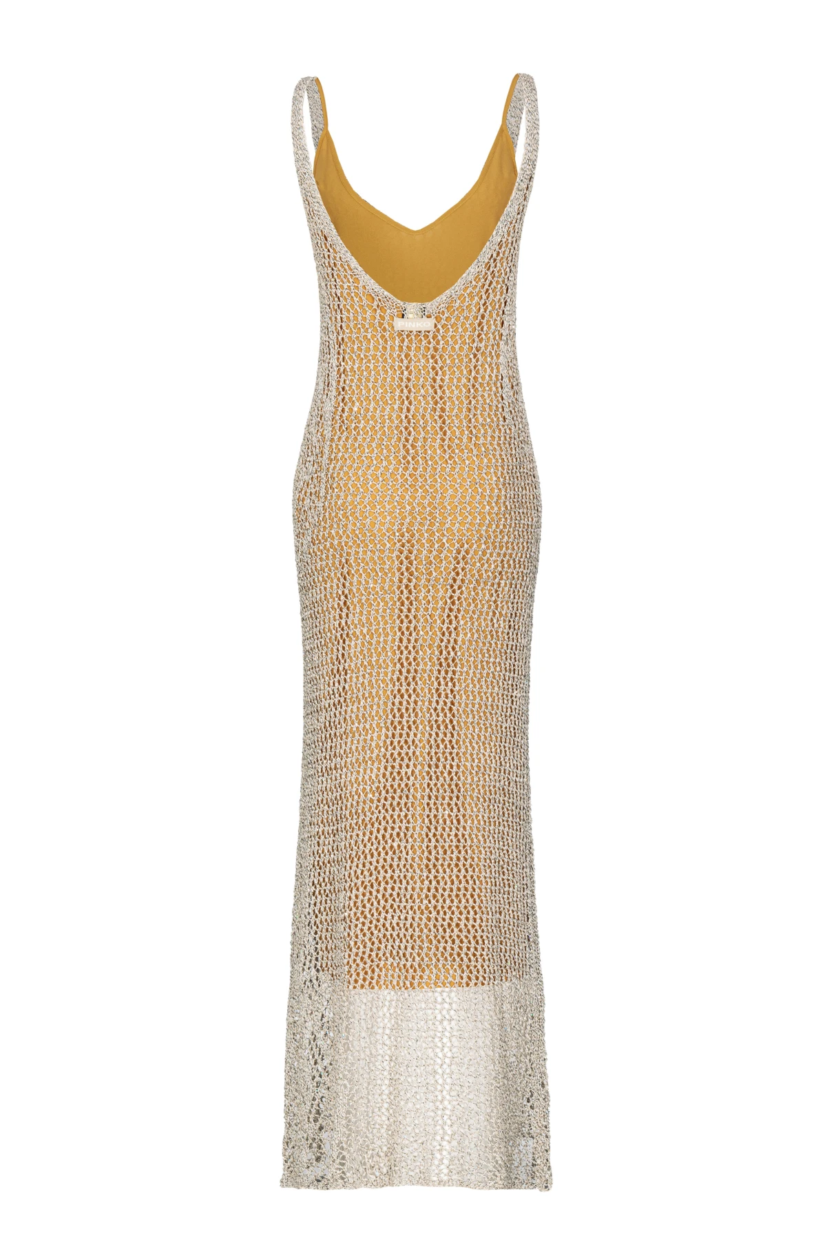 Sequinned mermaid dress with openwork Gallery