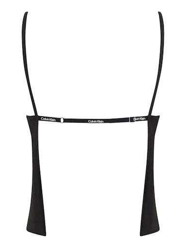 Logo Elastic Open Back Top Gallery