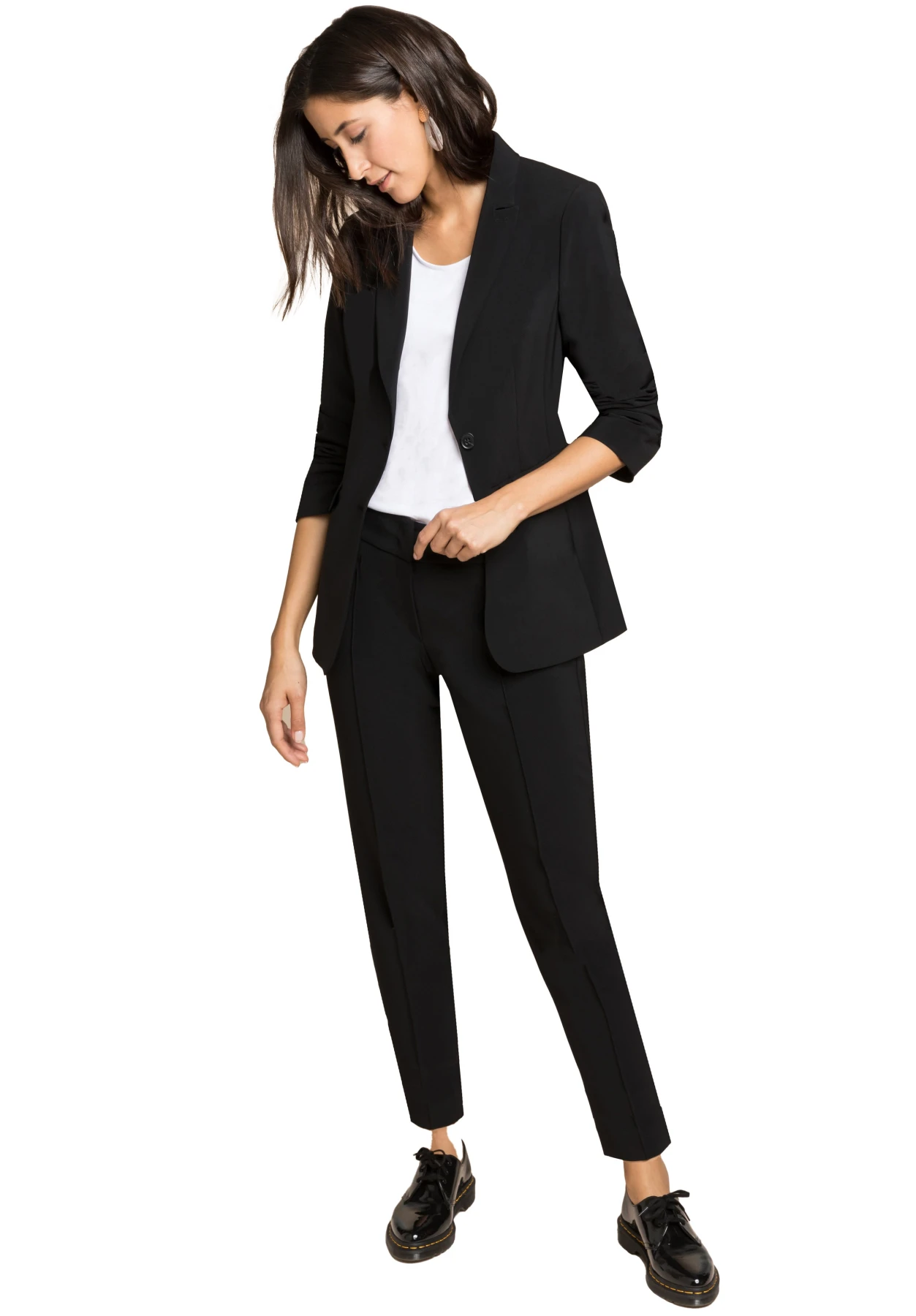 Straight fit Trousers with narrow leg Gallery