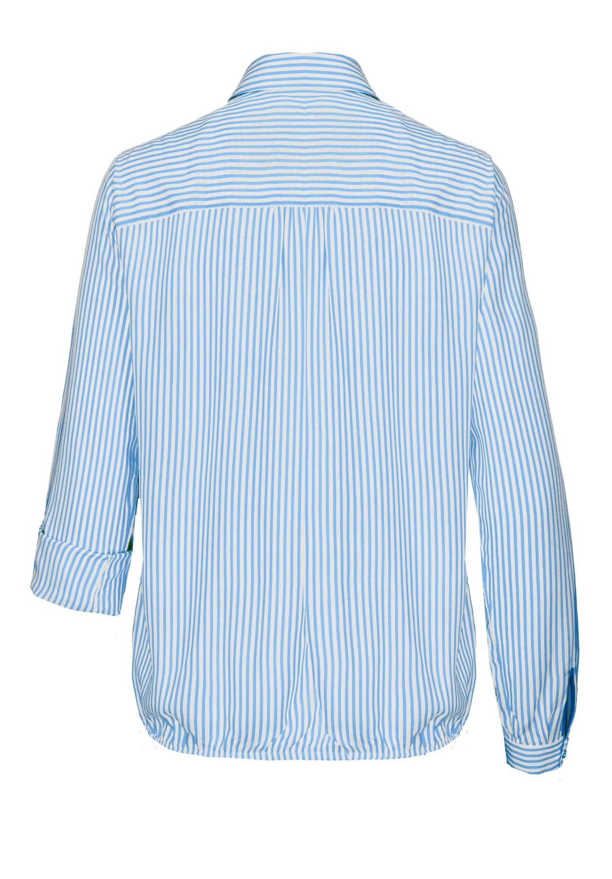 Loose fit Blouse with elastic at the hem Gallery