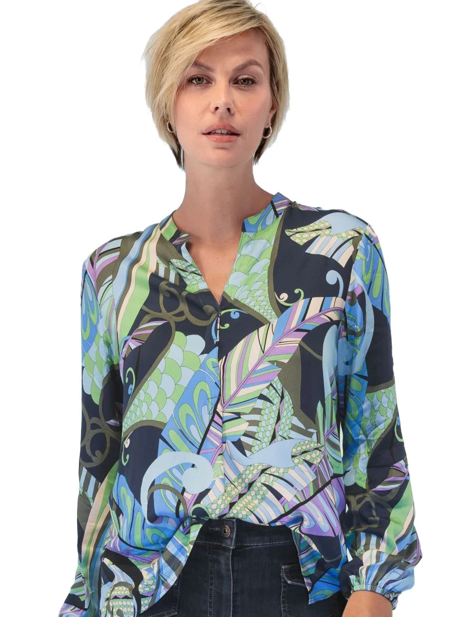 Dagna Loose Fit Printed Blouse Gallery