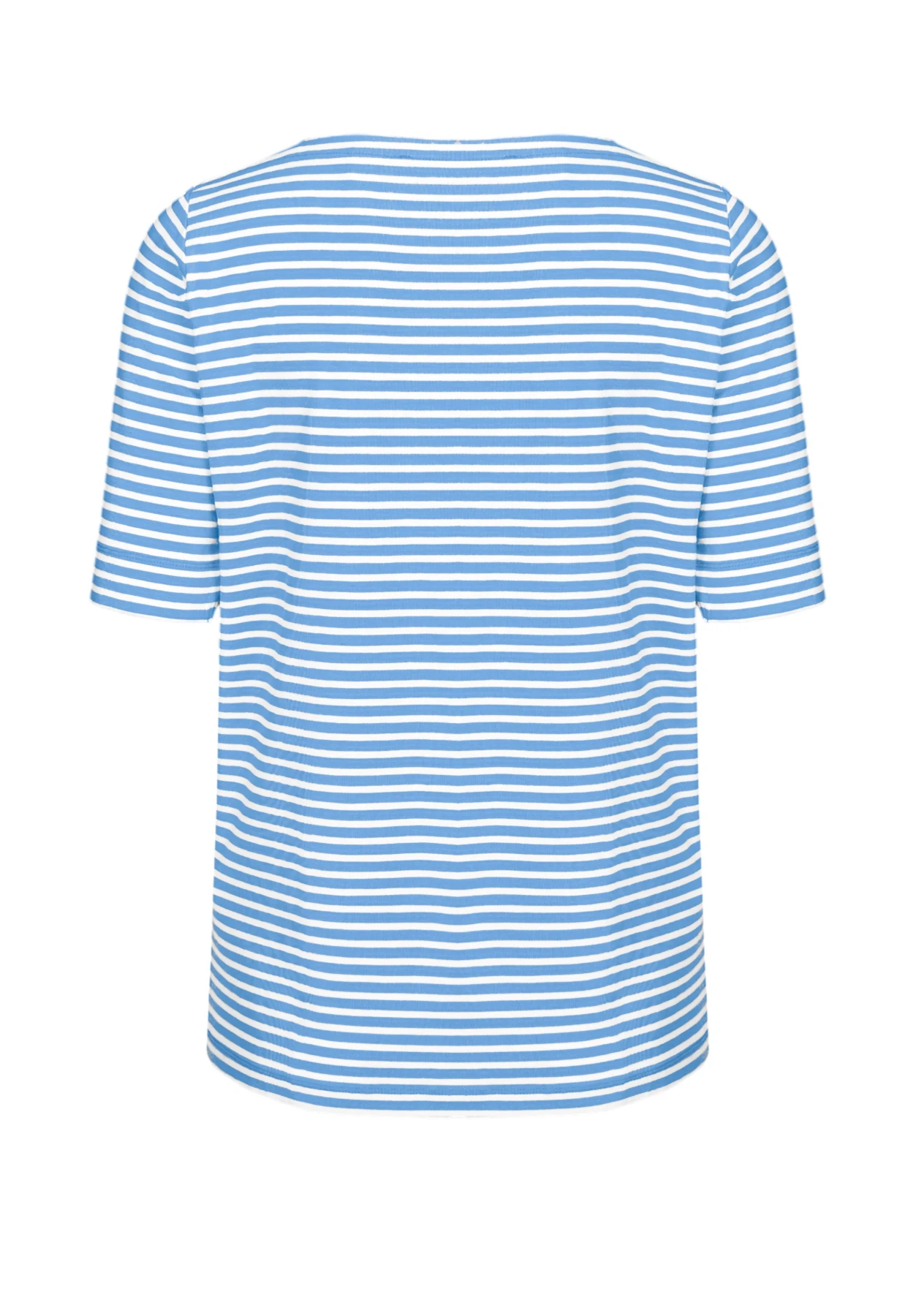 short-sleeved Top with boat neck Gallery
