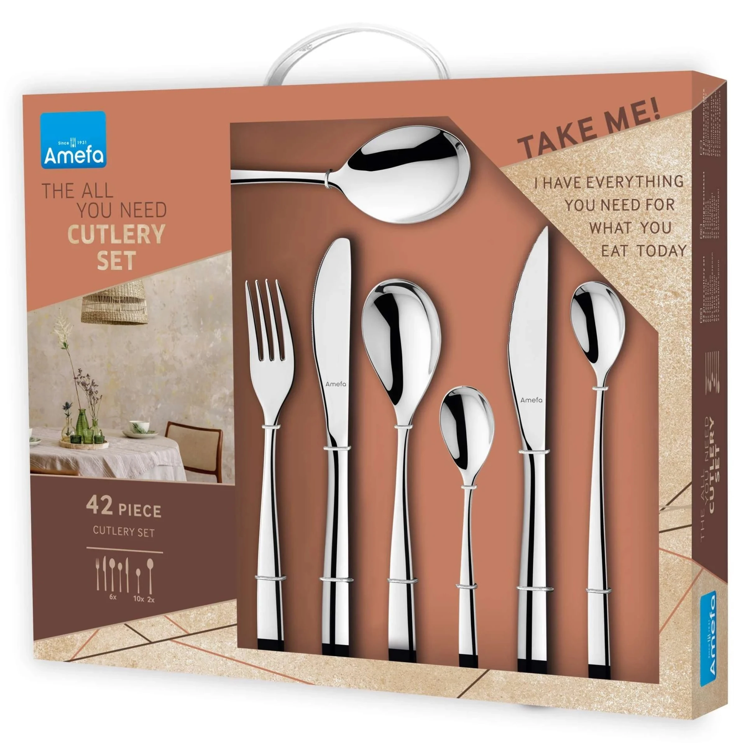 Set of 42 - GAIA Cutlery Set Gallery