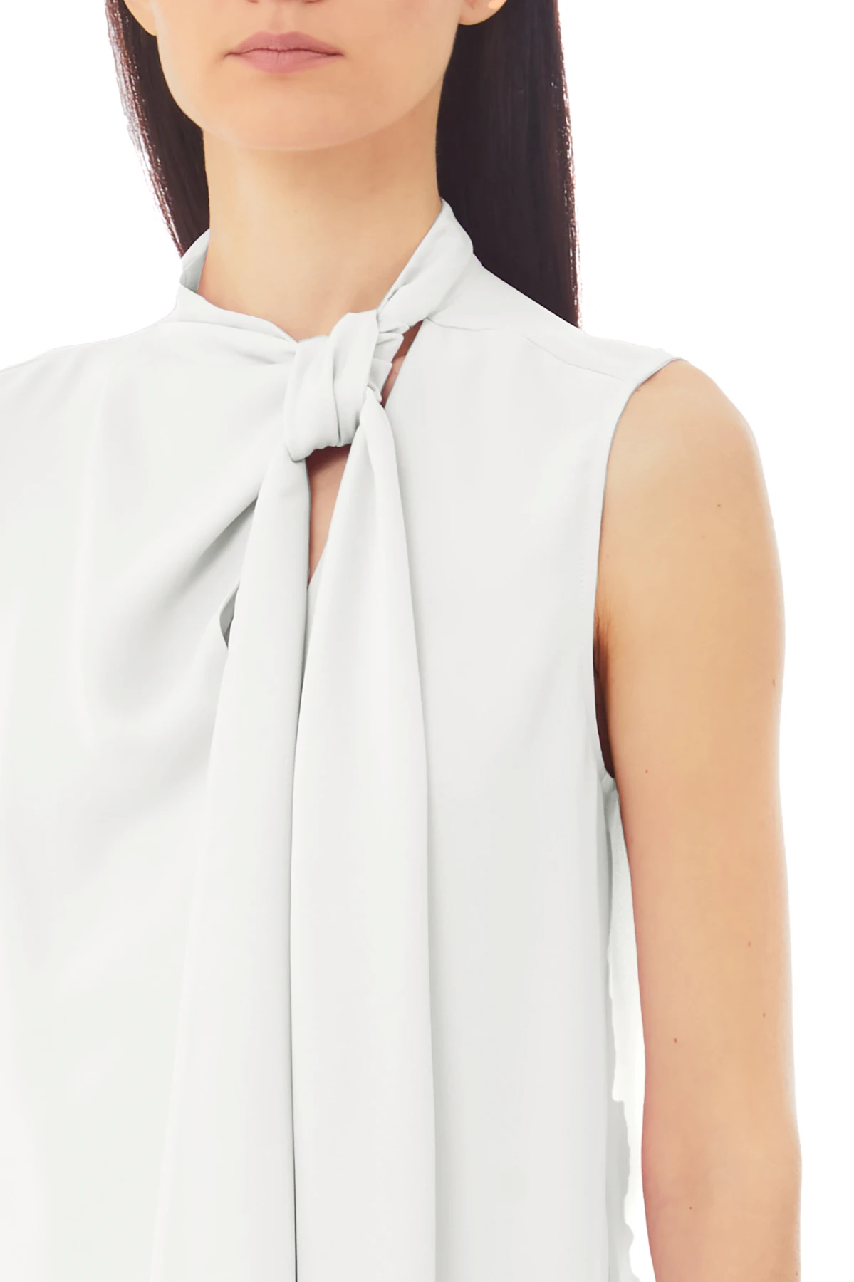 Sleeveless Top with Scarf Gallery