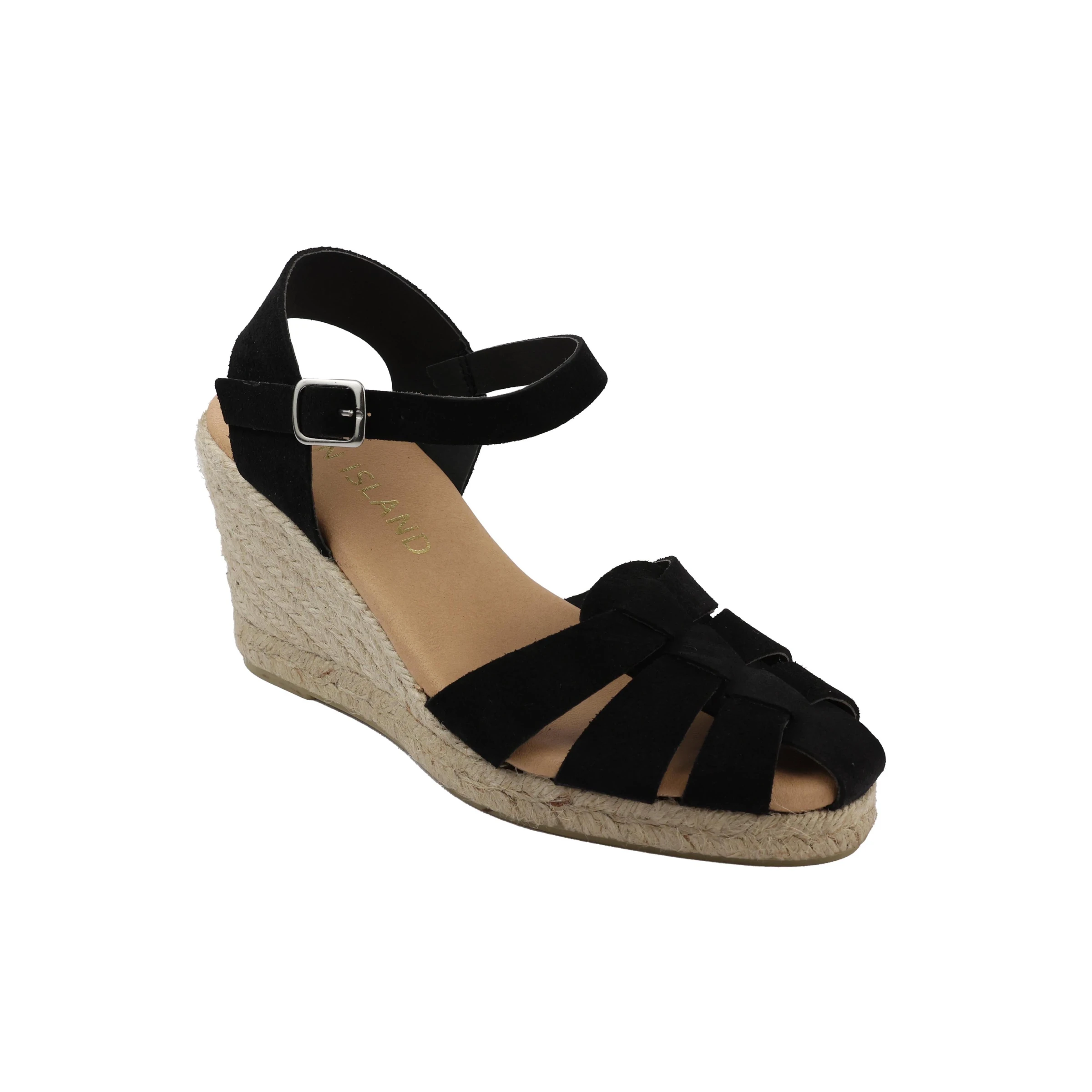 Open Weave Espadrille Wedge Sandals Gallery