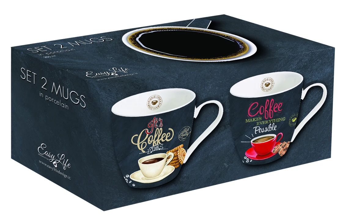 Mug Set Of 2 Pieces, 300Ml Each Gallery