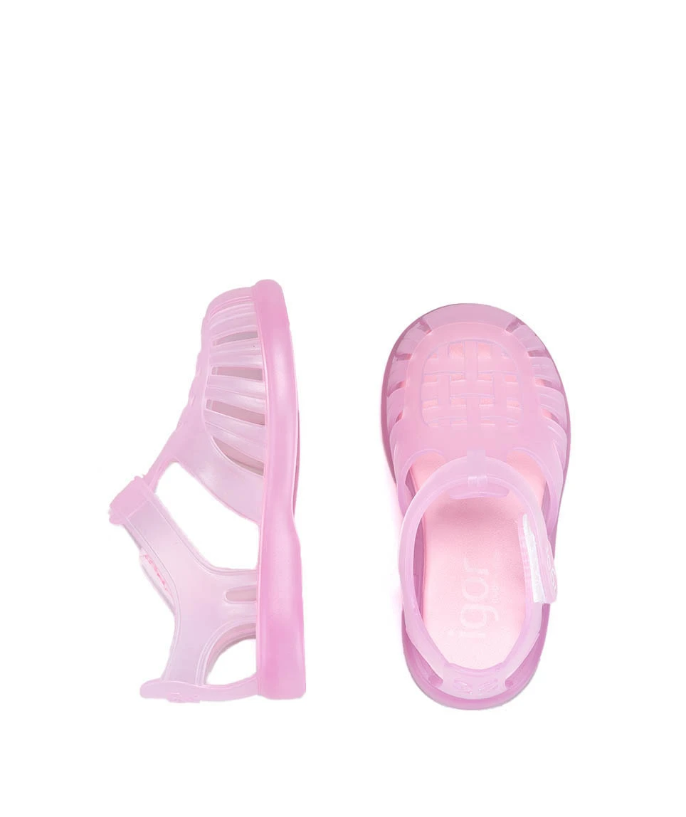 Tobby Openwork Jelly Sandals Gallery